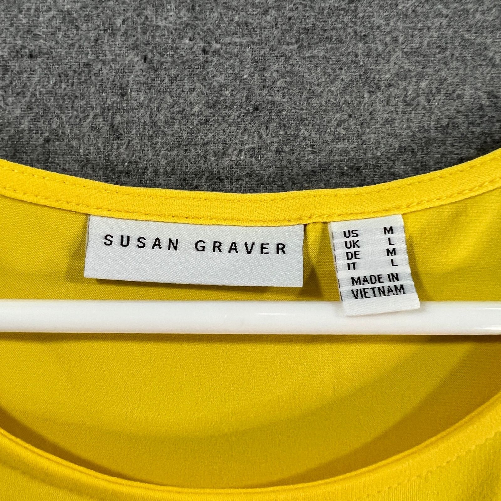 Other Susan Graver Liquid Knit Top with Short Flutter Sleeves Size M / US 6-8 / IT 42-44 - 3 Thumbnail