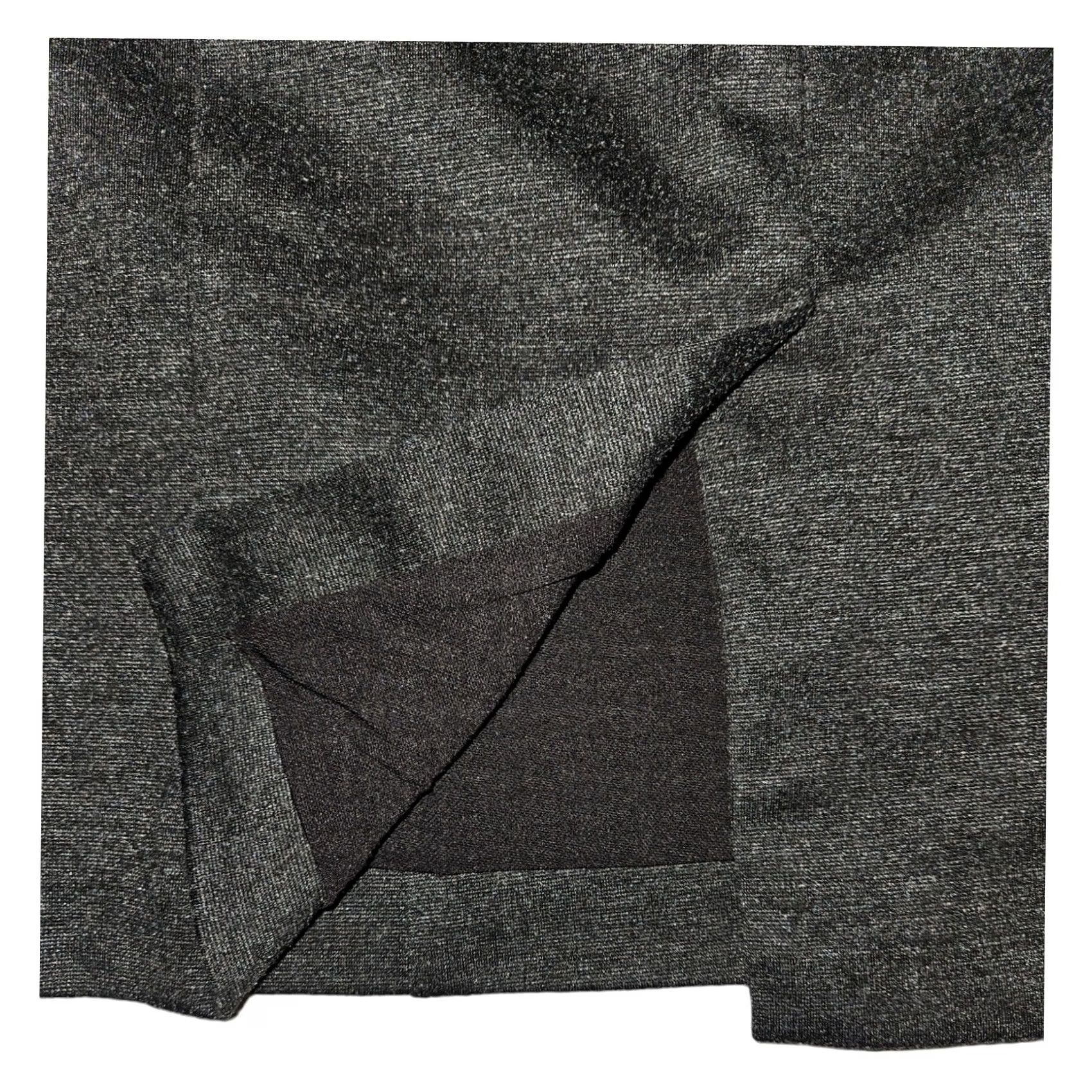Michael Kors VINTAGE Michael Kors Pencil Skirt Women's 8 Gray 1/4 Zip Slit Zipper Accents Preppy Size 30" / US 8 / IT 44 - 6 Thumbnail