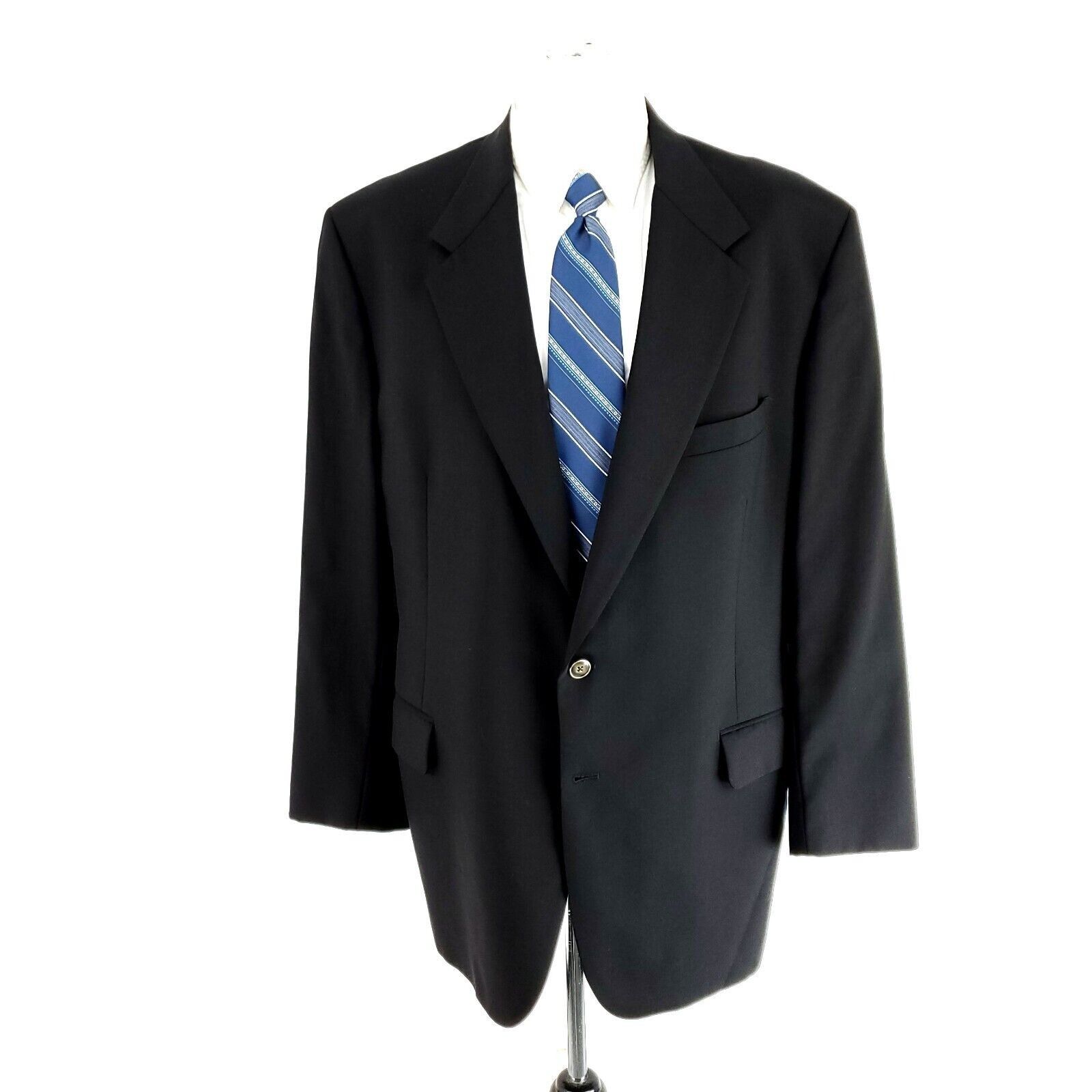 Tom James Tom James Corporate Image Bespoke Wool 2 Button Blazer 44L B Size 44L - 3 Thumbnail