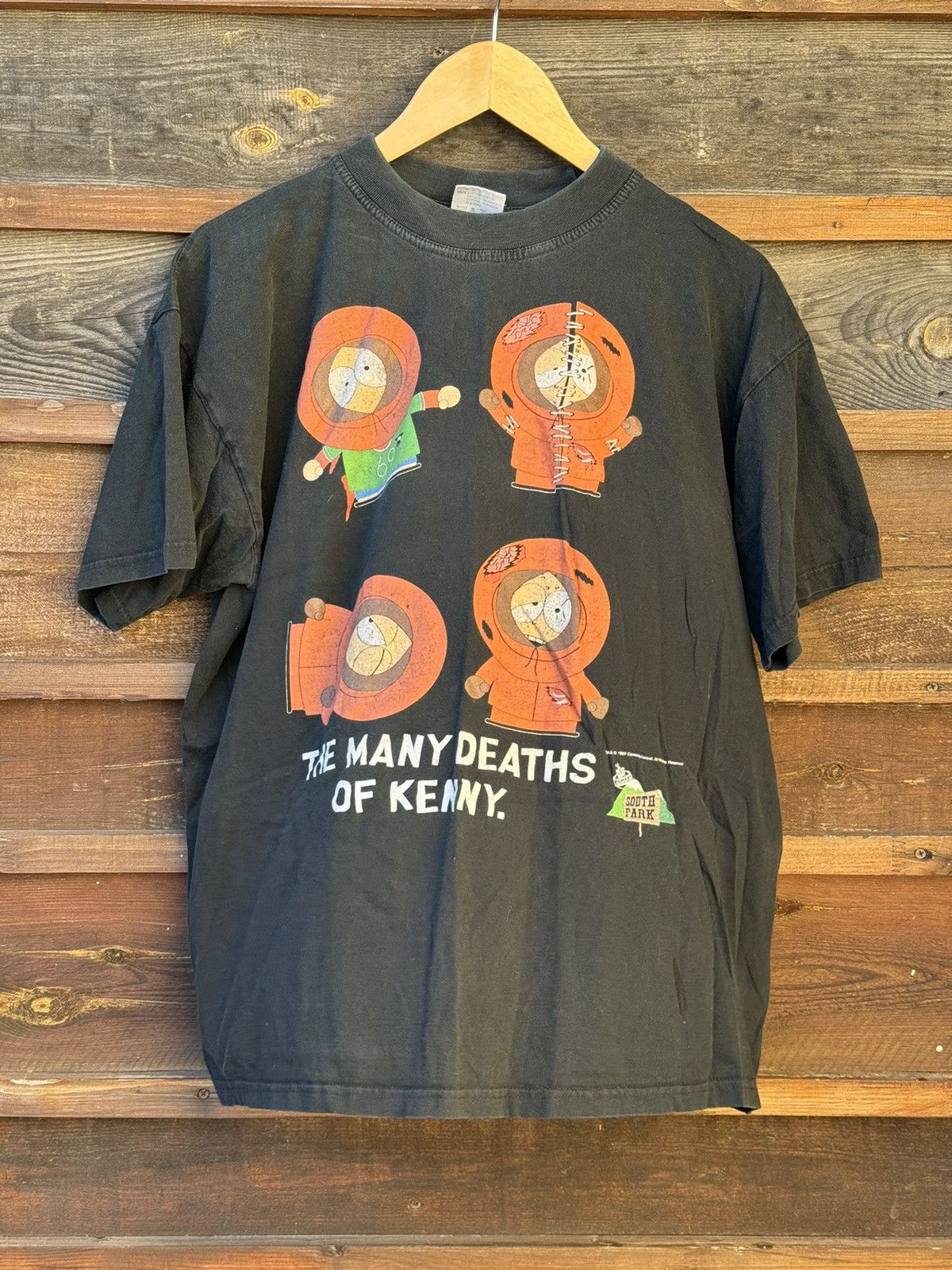 Cartoon Network 1999 South Park The Many Deaths of Kenny vintage t-shirt tee Size US M / EU 48-50 / 2 - 3 Thumbnail
