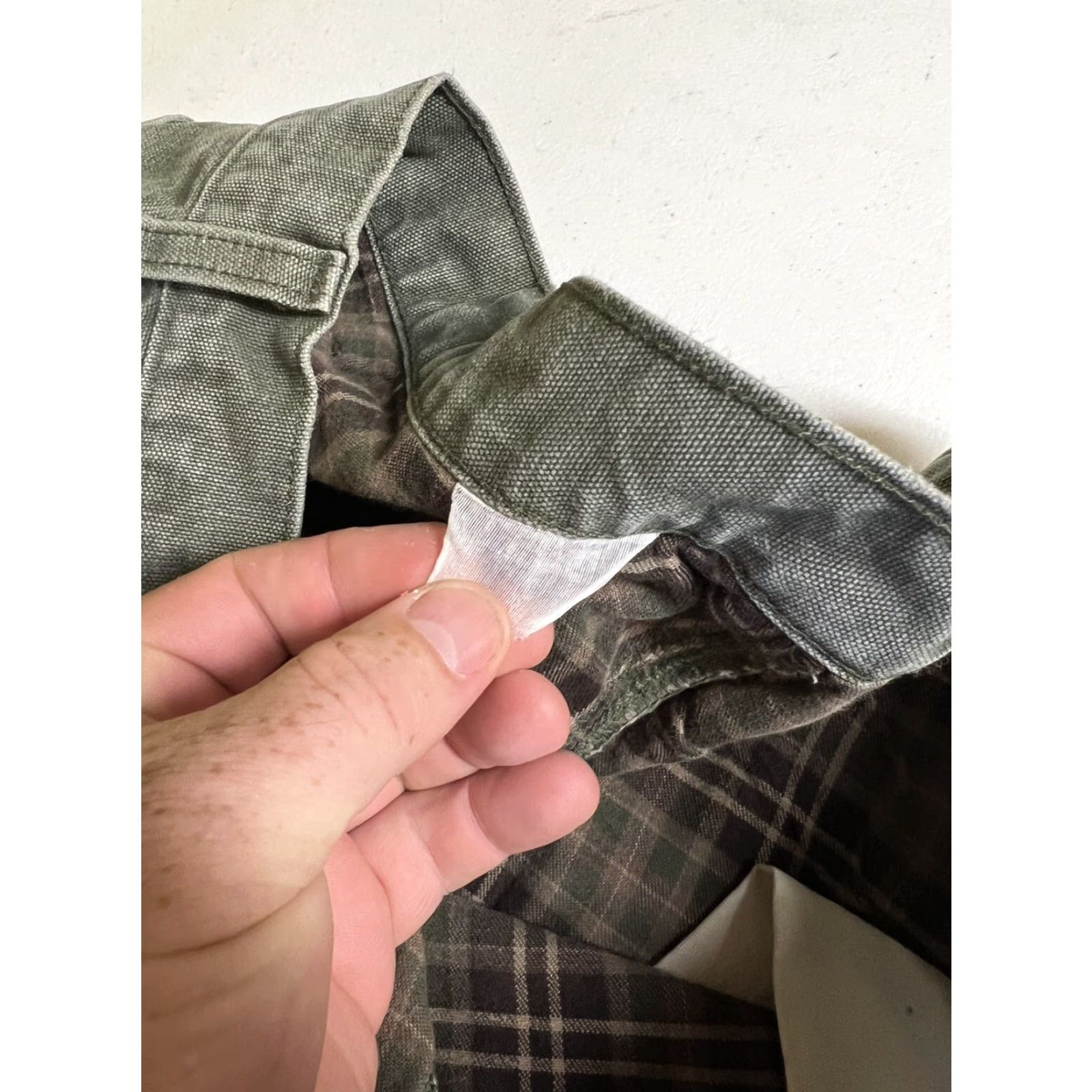 Carhartt VINTAGE Carhartt Carpenter Pants Green 36 X 30 Lined Distressed USA Regular Men’s Pants Size US 36 / EU 52 - 4 Thumbnail
