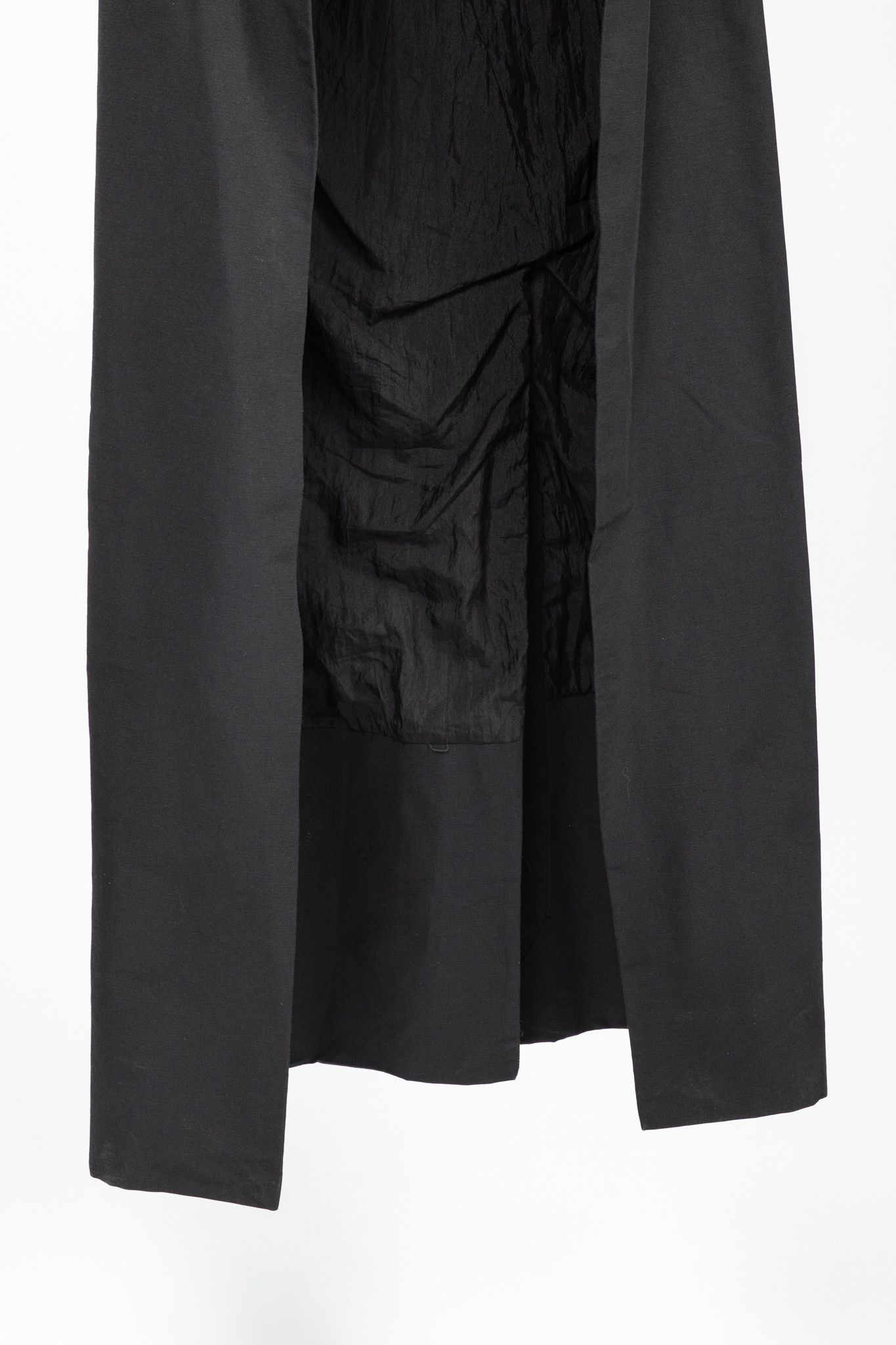 Rick Owens Rick Owens SS11 Runway Black Cotton & Silk Hi-Lo Zip Vest Size M / US 6-8 / IT 42-44 - 5 Thumbnail