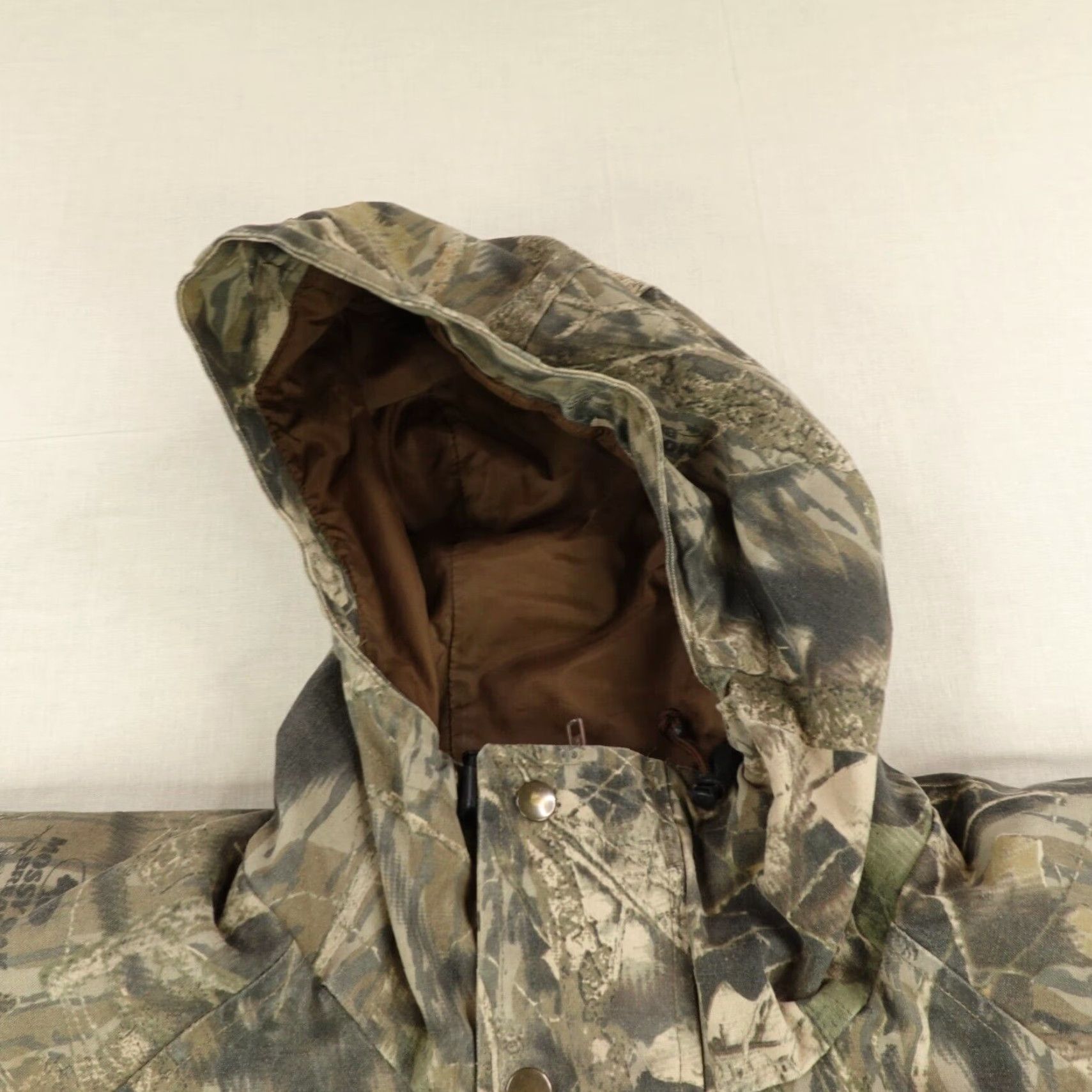 Vintage Columbia Jacket Mens Large Brown Camo Mossy Oak Breakup Quilted Hunting Coat Size US L / EU 52-54 / 3 - 2 Thumbnail