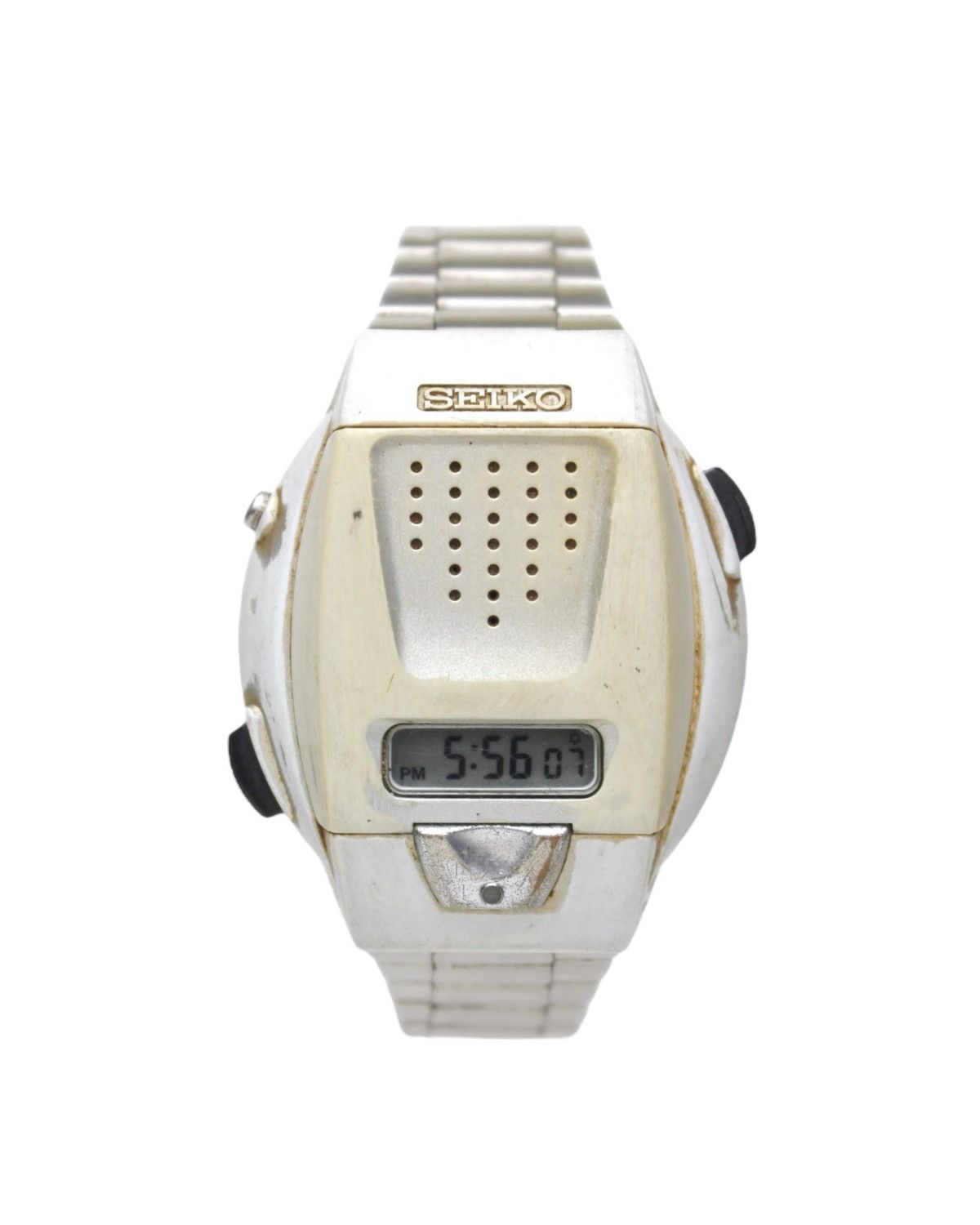 Seiko 1980S SEIKO VOICE TALKING NOTE VINTAGE DIGITAL WATCH Size ONE SIZE - 1 Thumbnail