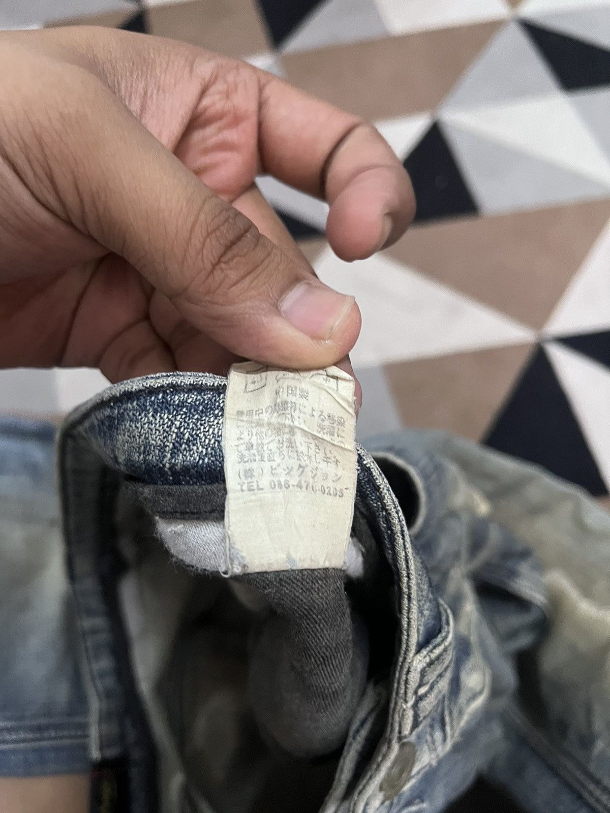14th Addiction Vintage Denim Craft Flare Mudwash Ripped Distressed Denim Size US 31 - 12 Thumbnail