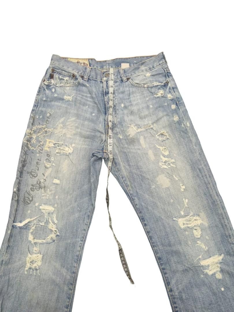 Abercrombie & Fitch 💥BEST OFFER💥VINTAGE ABERCROMBIE & FITCH DISTRESSED DENIM Size US 32 / EU 48 - 4 Thumbnail