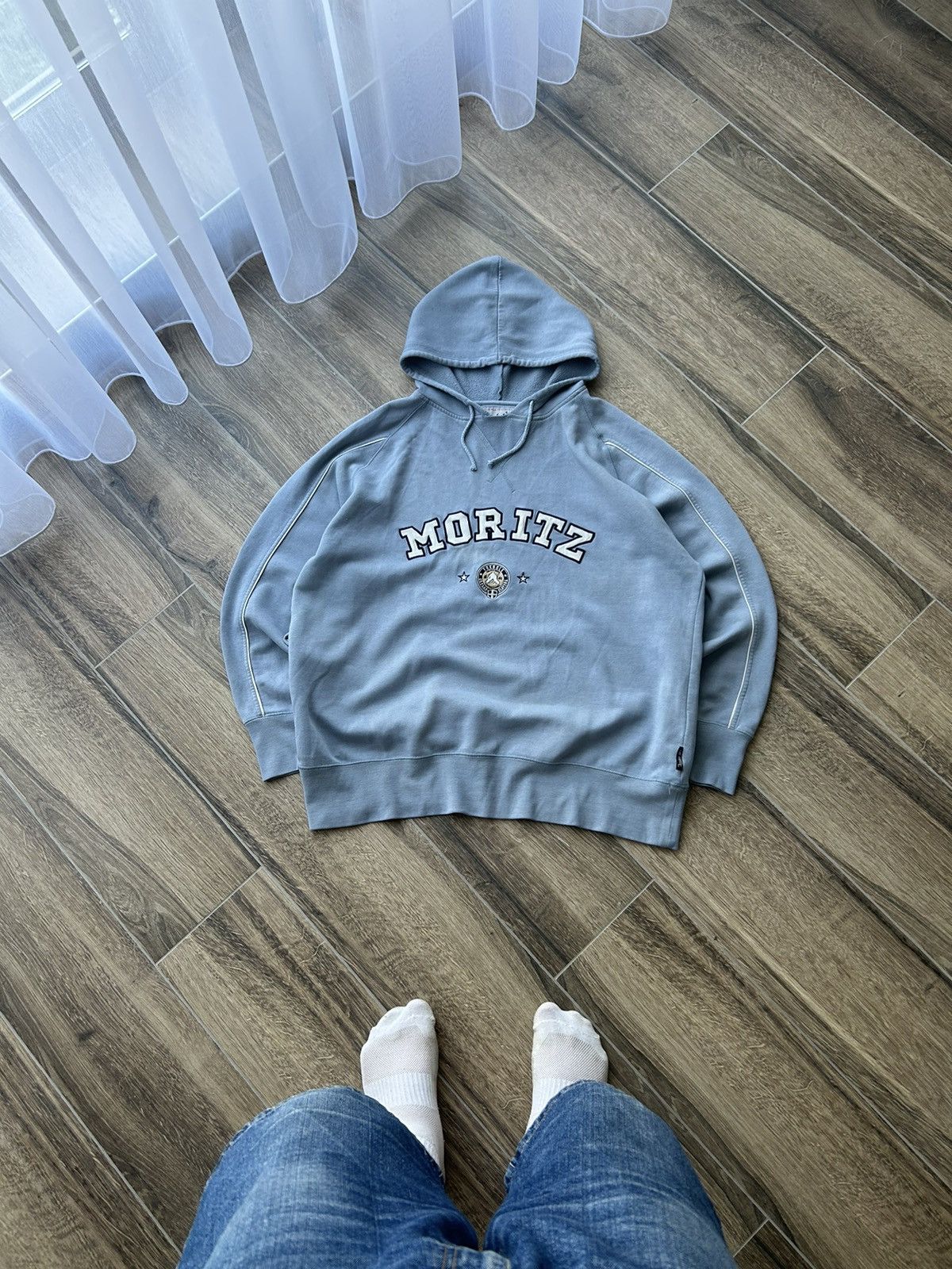 NHL × Vintage Vintage Hockey Moritz hoodies big logo rare Size US XL / EU 56 / 4 - 1 Thumbnail