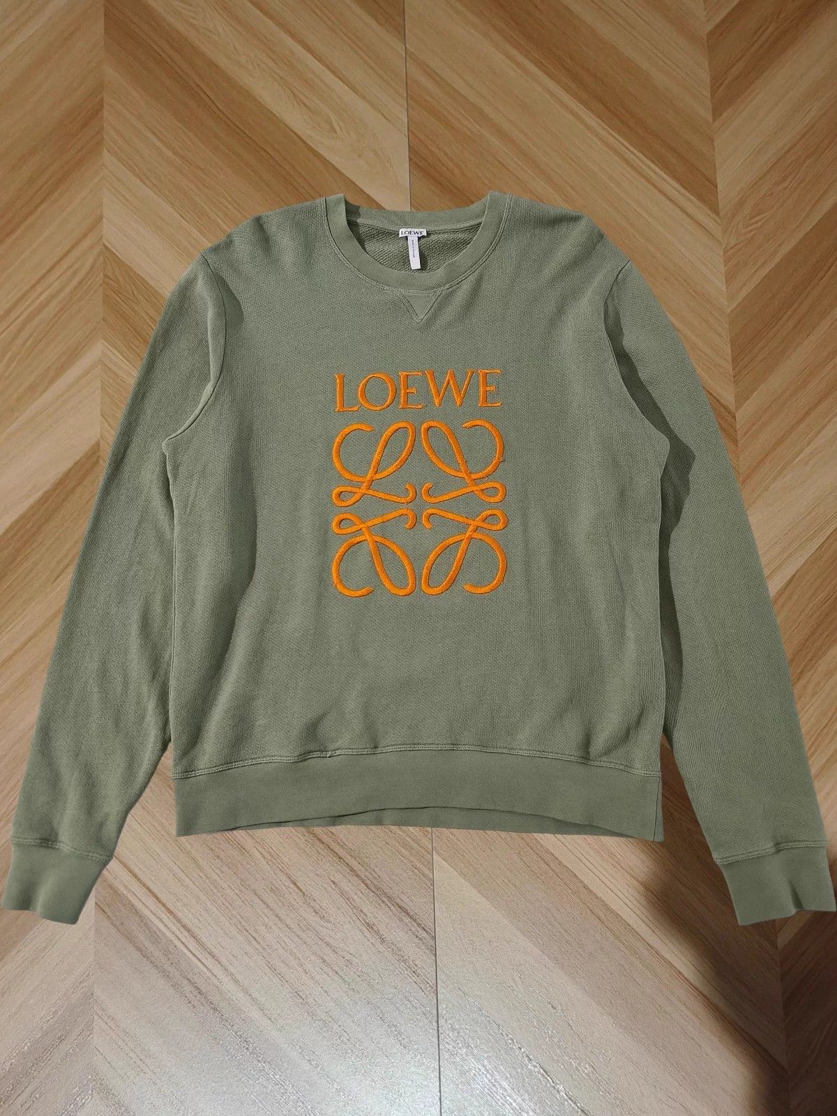 Loewe LOEWE Embroidered 95 New Sweatshirt L Size L / US 10 / IT 46 - 1 Thumbnail