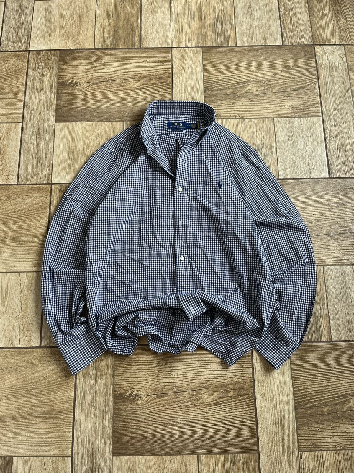 Polo Ralph Lauren Vintage Polo Ralph Lauren Check Shirt / 90s Classic Fit Size US M / EU 48-50 / 2 - 1 Thumbnail