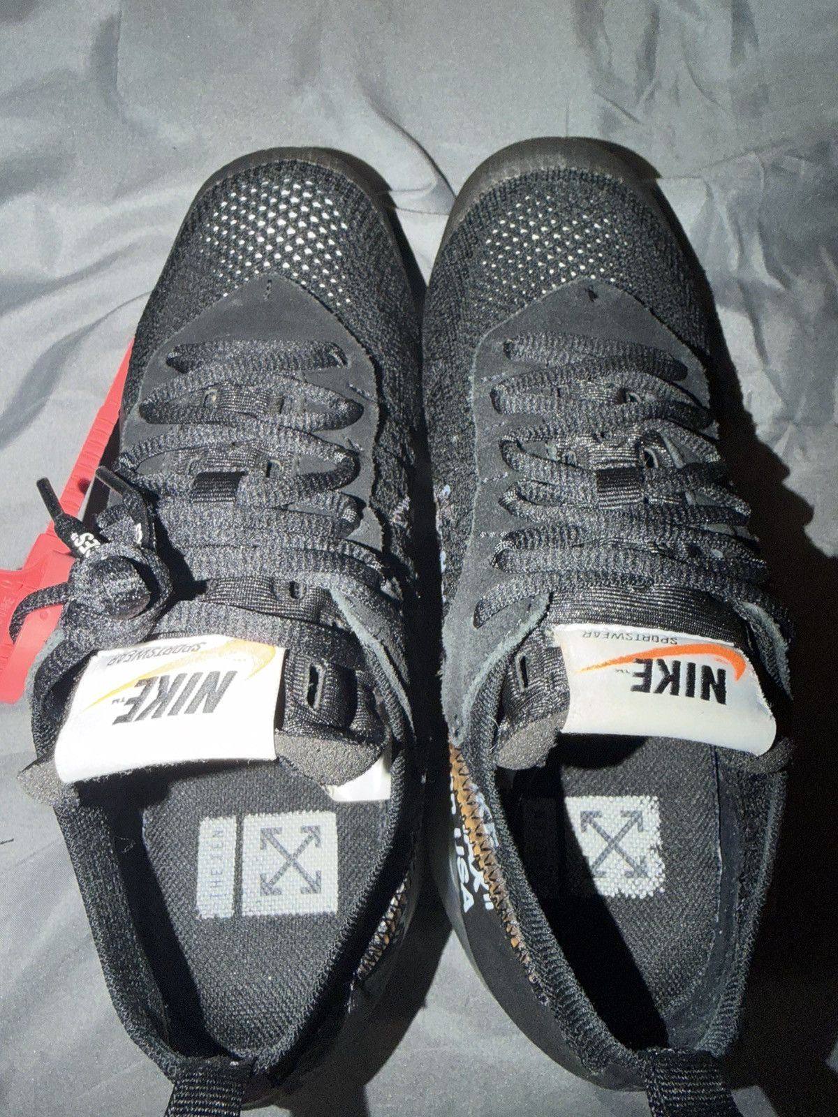 Nike × Off-White Nike Air Vapormax ‘Off White Black (2018)’ Size 8M Size US 8 / EU 41 - 5 Thumbnail