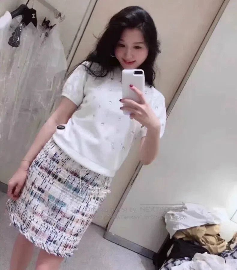 Chanel Chanel Water Drop Short Sleeve Size XS / US 0-2 / IT 36-38 - 8 Thumbnail