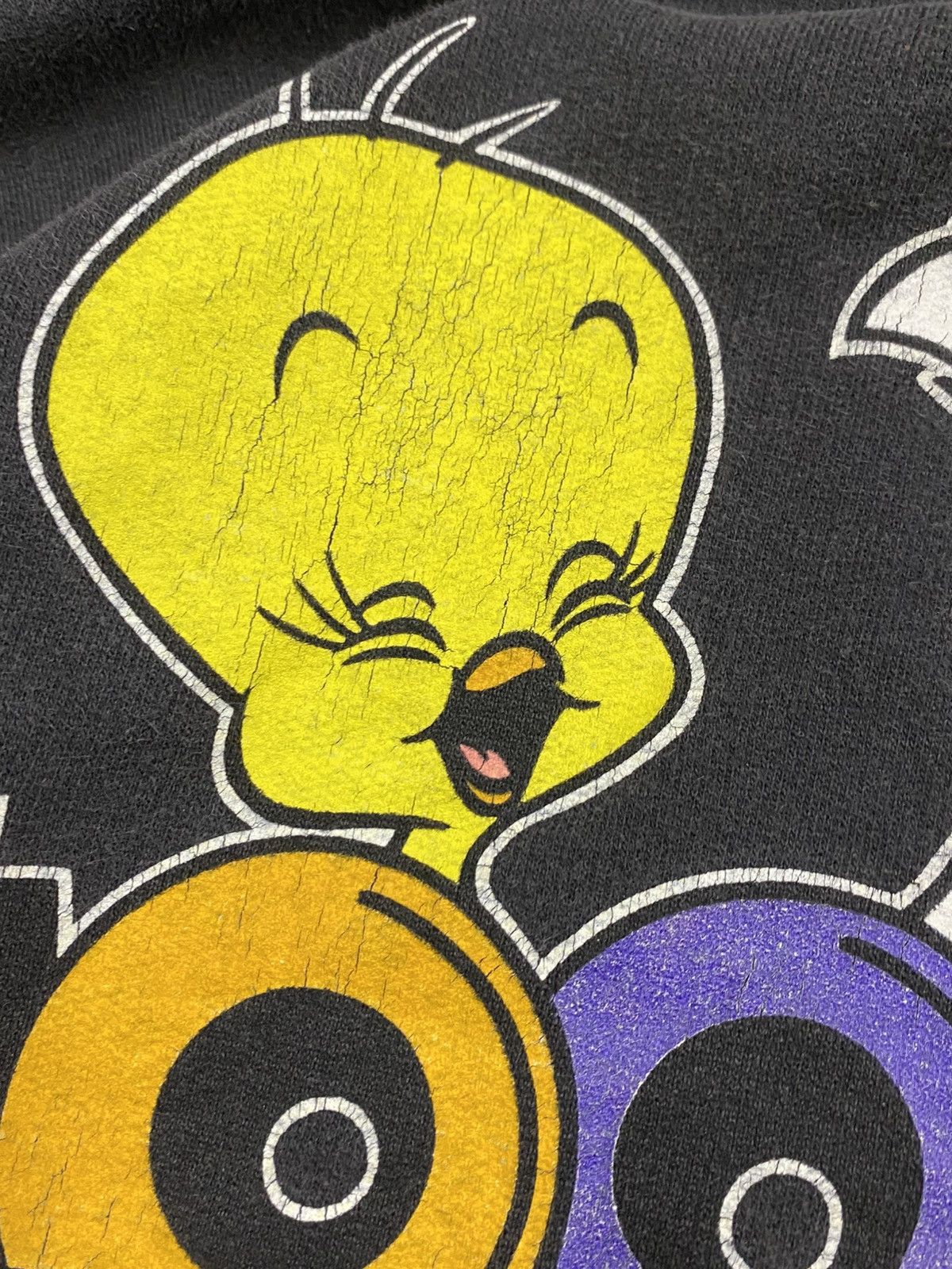 Warner Bros Vintage 1993 Looney Tunes Sweatshirt by Sun Sportswear Size US M / EU 48-50 / 2 - 6 Thumbnail