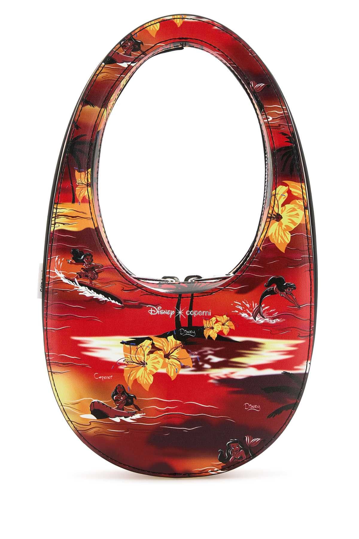 Coperni Printed Synthetic Leather Disney X Coperni Mini Tropical Swipe Handbag Size ONE SIZE - 1 Thumbnail