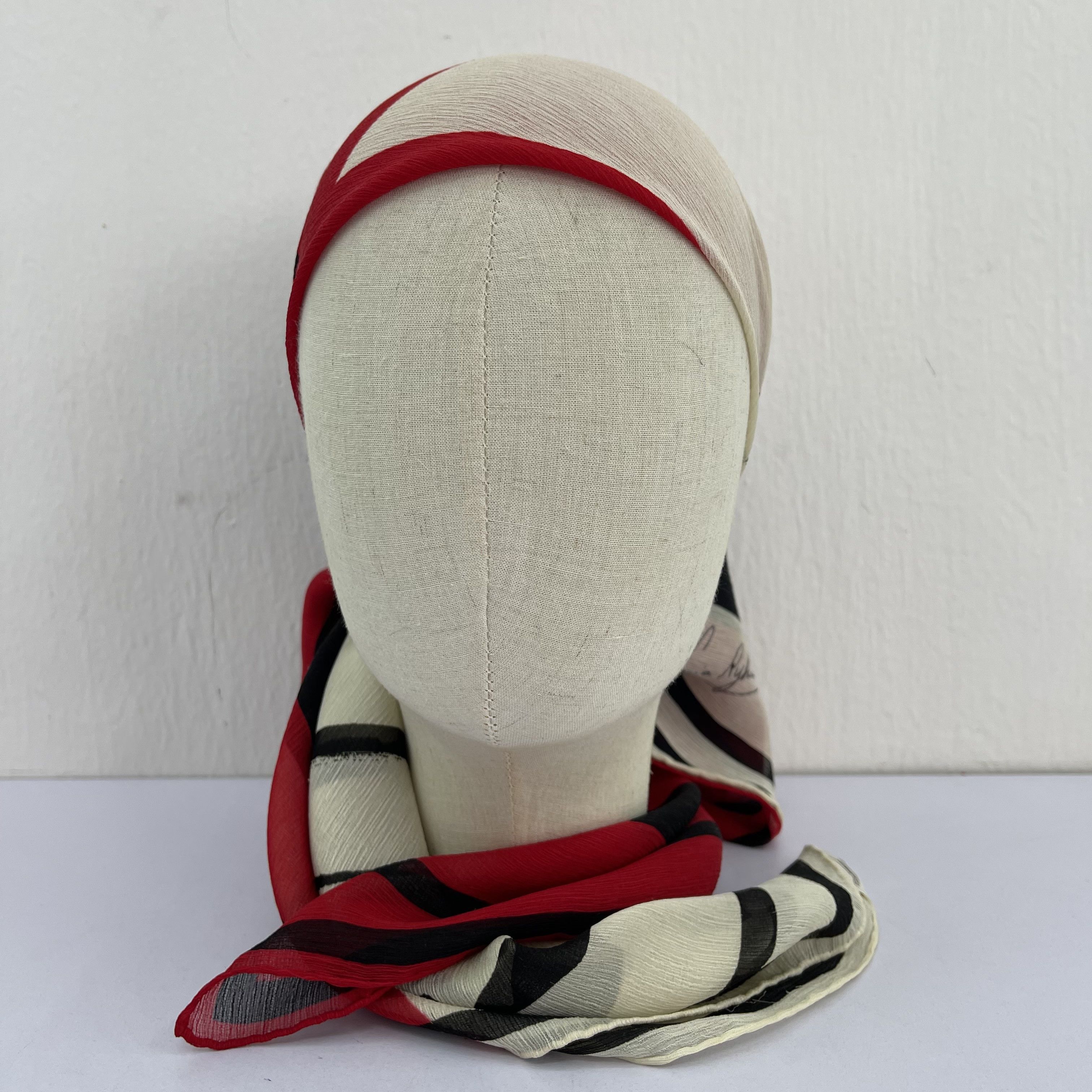 Sonia Rykiel Vintage Sonia Rykiel Silk Scarf - S7026 Size ONE SIZE - 2 Thumbnail