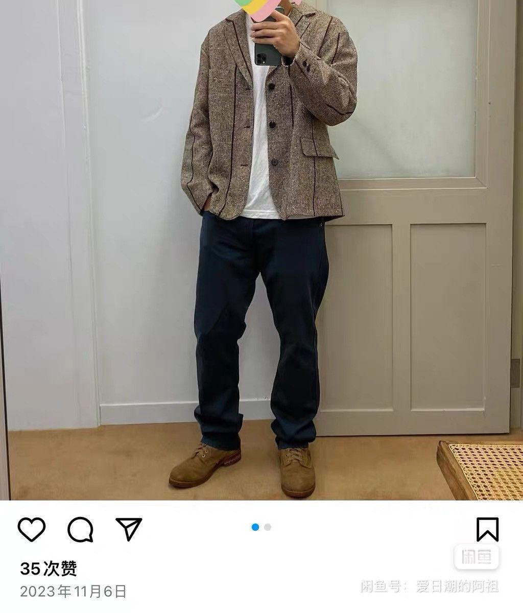 Visvim Visvim 23aw Yardbird Jkt Herringbone，size 4 Size US XL / EU 56 / 4 - 2 Thumbnail