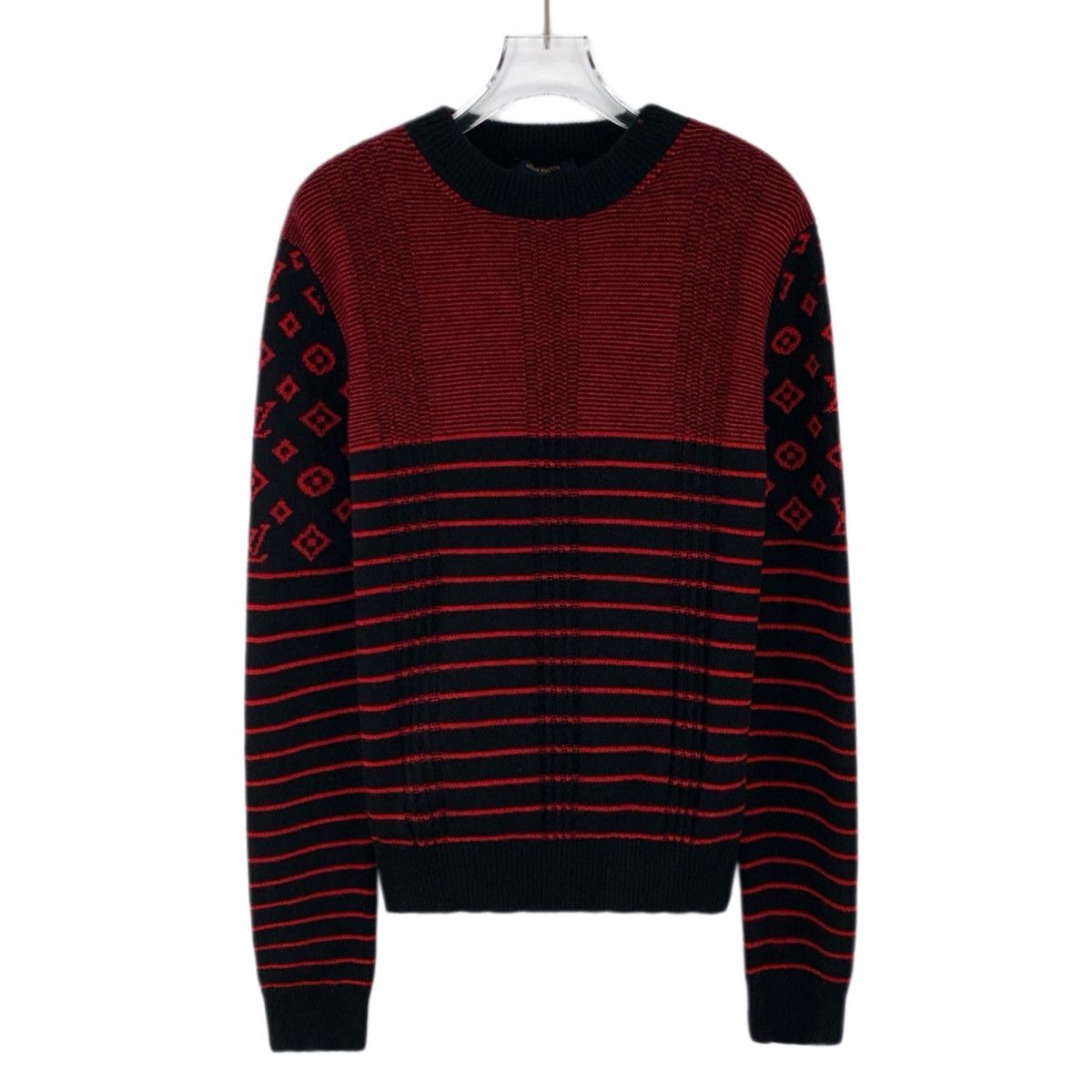 Louis Vuitton Louis Vuitton Striped Cashmere Long Sleeve Knitwear K26WX Size M / US 6-8 / IT 42-44 - 1 Thumbnail