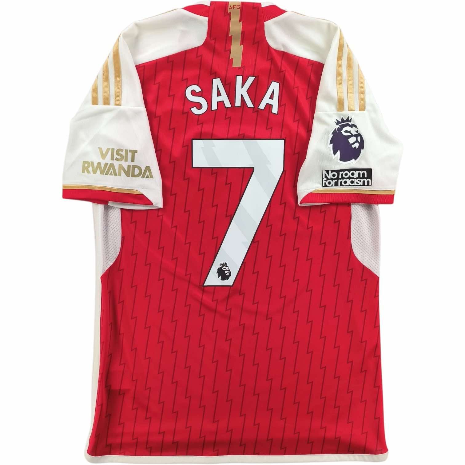 NEW Arsenal 2023-24 Adidas home Saka football jersey size M