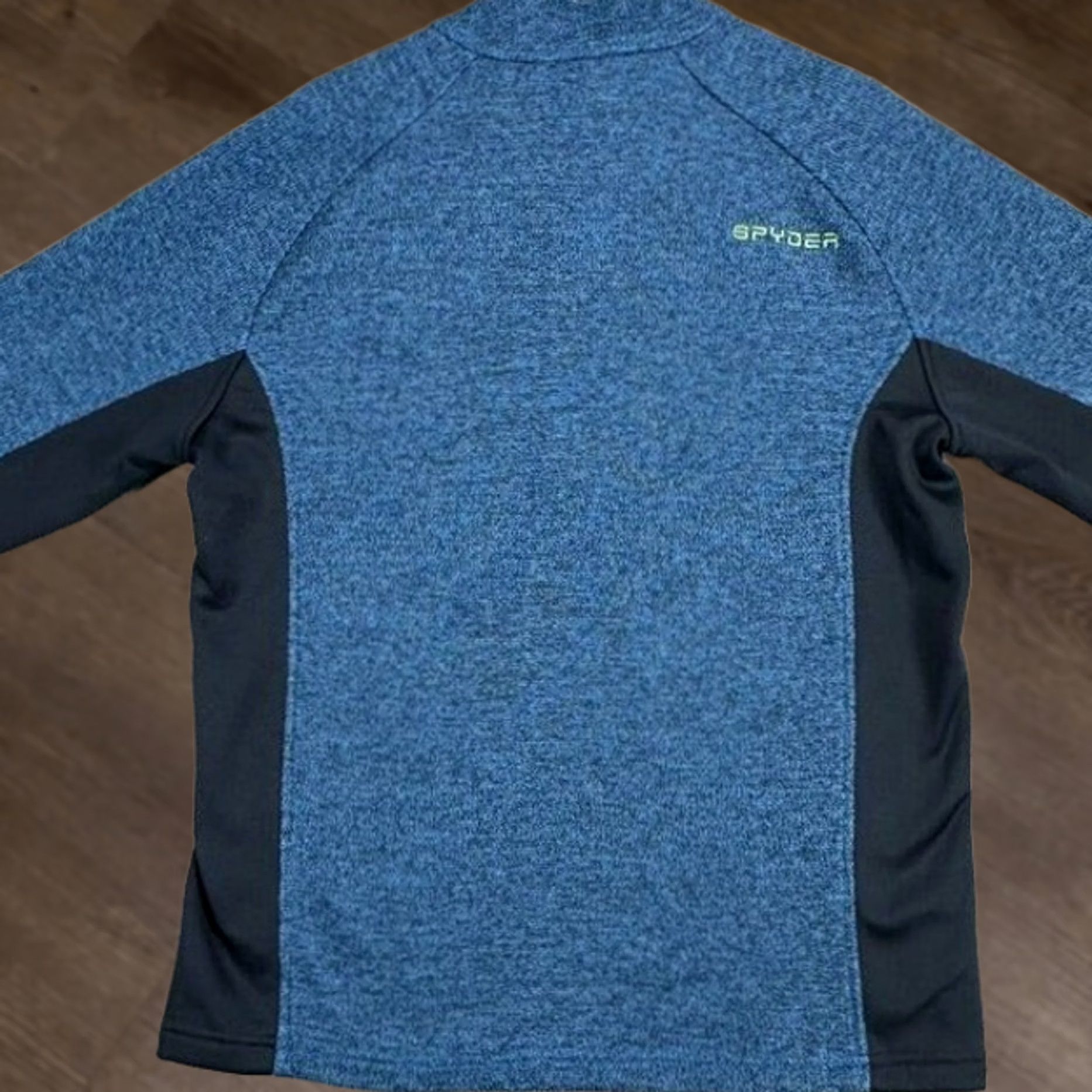 Spyder Spyder Sweatshirt Mens Large Blue Colorblock Pullover 1/4 Zip Logo EUC Size US L / EU 52-54 / 3 - 1 Thumbnail