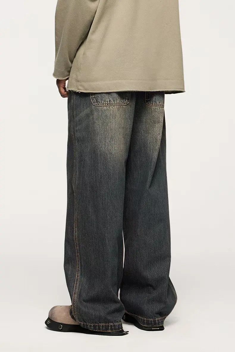 Designer × Japanese Brand Streetwear Hip Hop Loose Casual Jeans Size US 32 / EU 48 - 2 Thumbnail