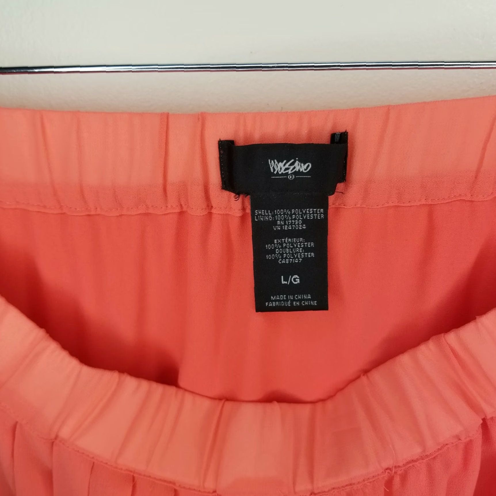Mossimo Mossimo Skirt Maxi Long Pink Womens L Large Size 36" / US 14 / IT 50 - 4 Thumbnail