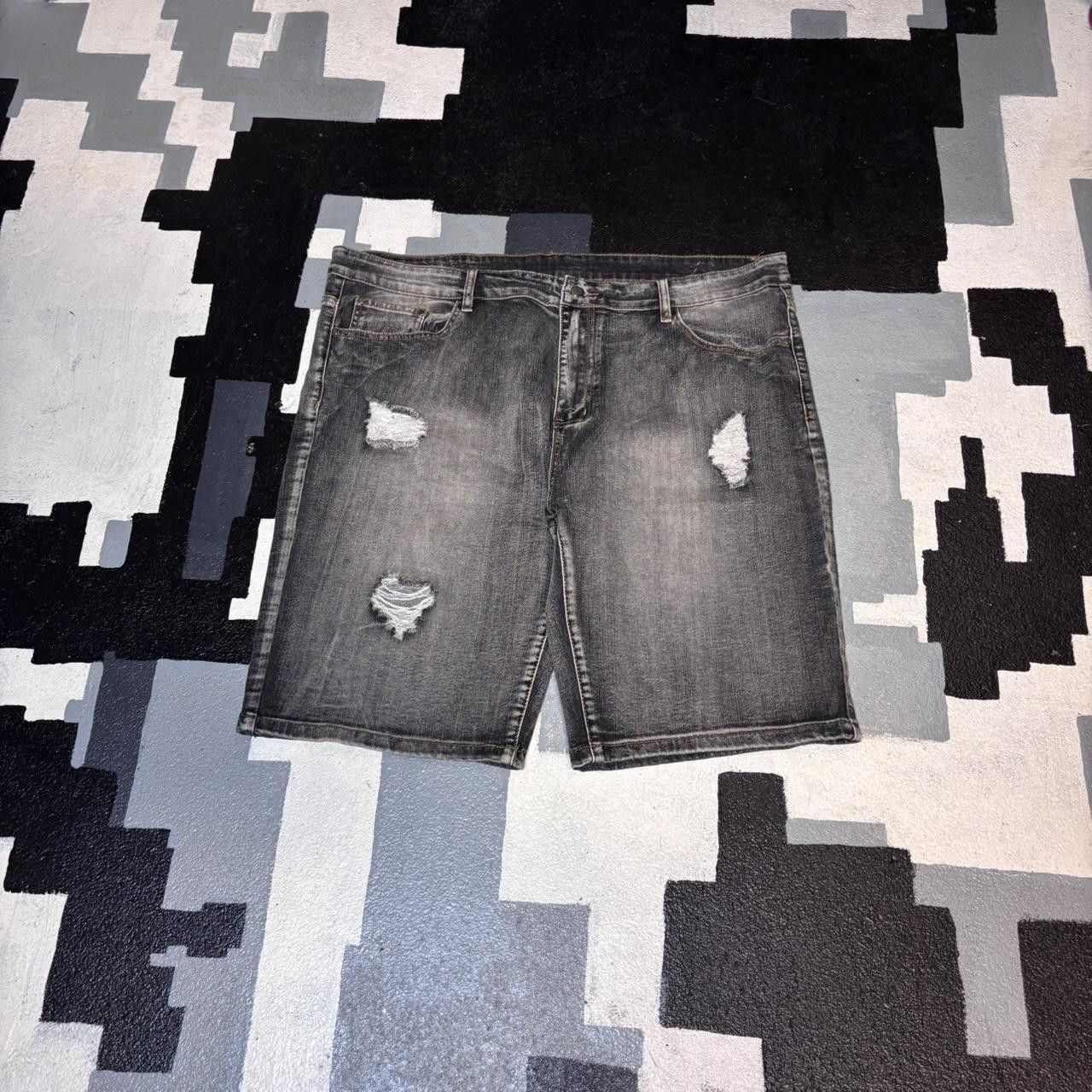 Japanese Brand × Vintage Vintage denim shorts Size US 38 / EU 54 - 1 Thumbnail