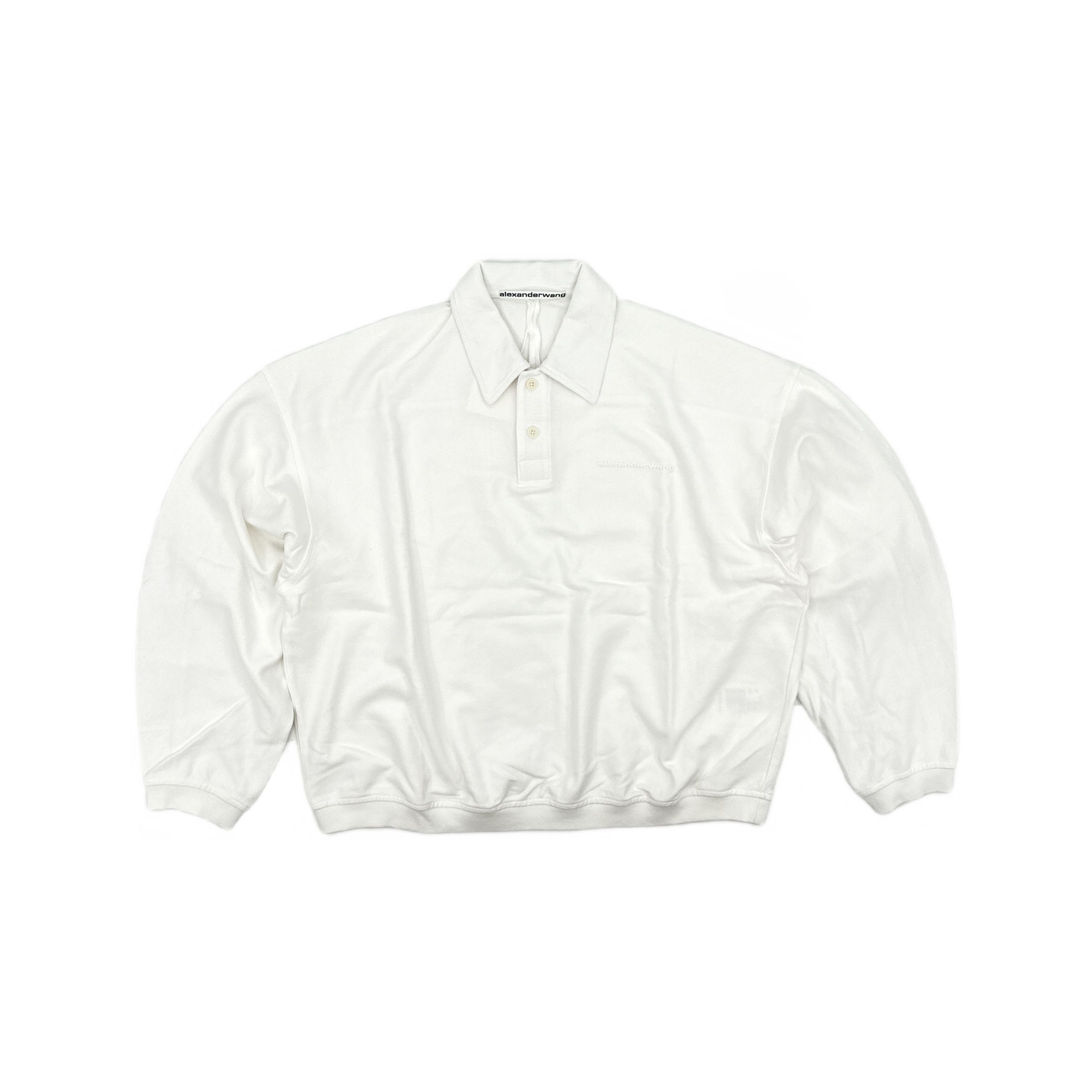 Alexander Wang Alexander Wang Logo Polo Shirt Size L Size US L / EU 52-54 / 3 - 1 Thumbnail
