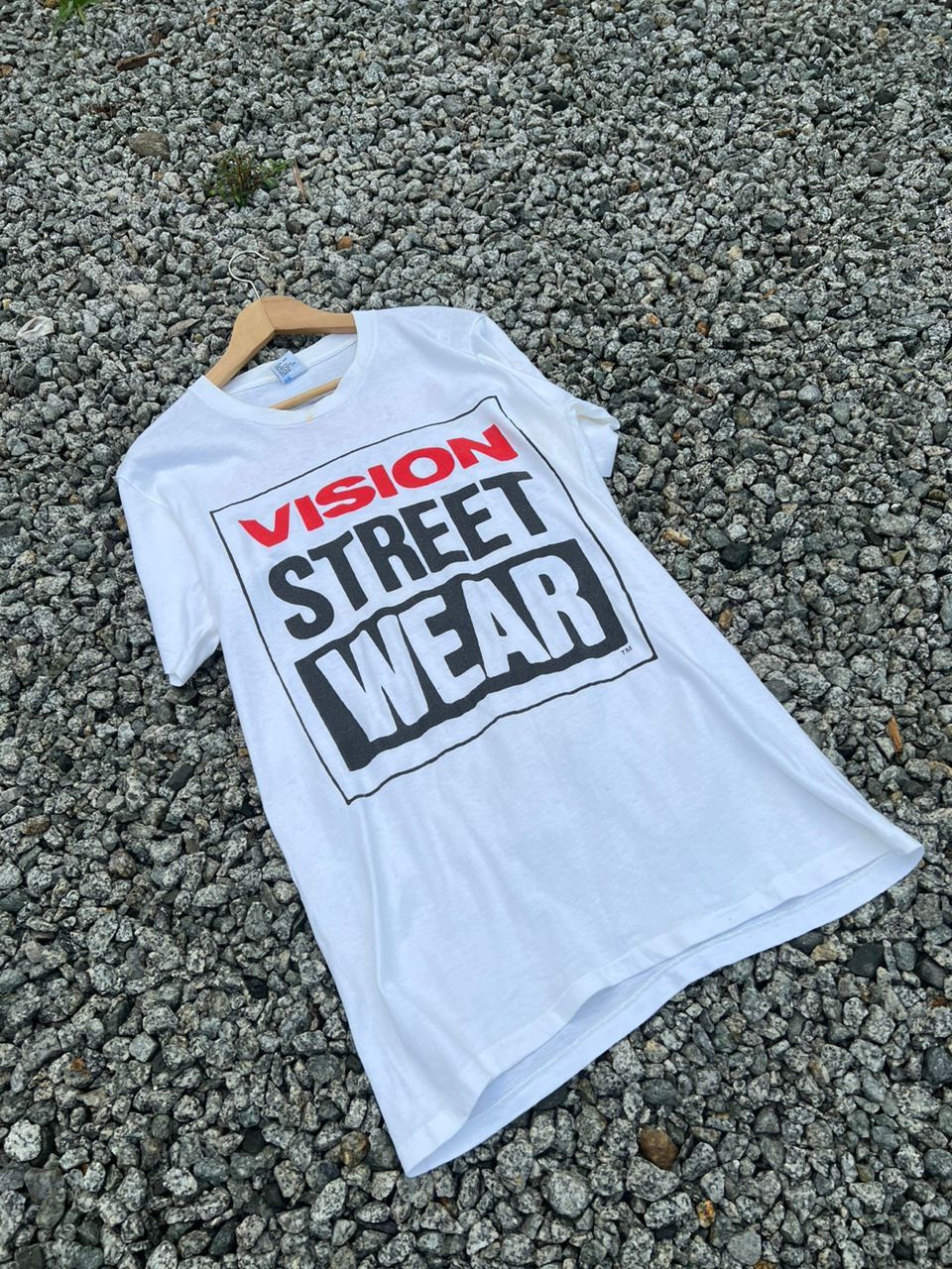 Vintage × Vision Streetwear Vintage 80s Single Stitch Vision Streetwear Spellout Size US L / EU 52-54 / 3 - 4 Thumbnail