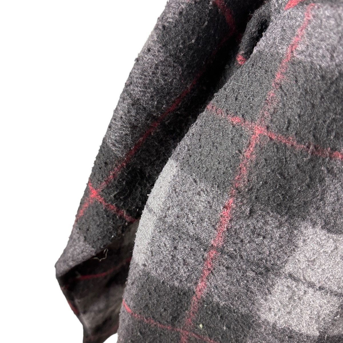 Vintage Mens Y2K John Wayne Plaid Quarter Zip Fleece Jacket Size US L / EU 52-54 / 3 - 7 Thumbnail