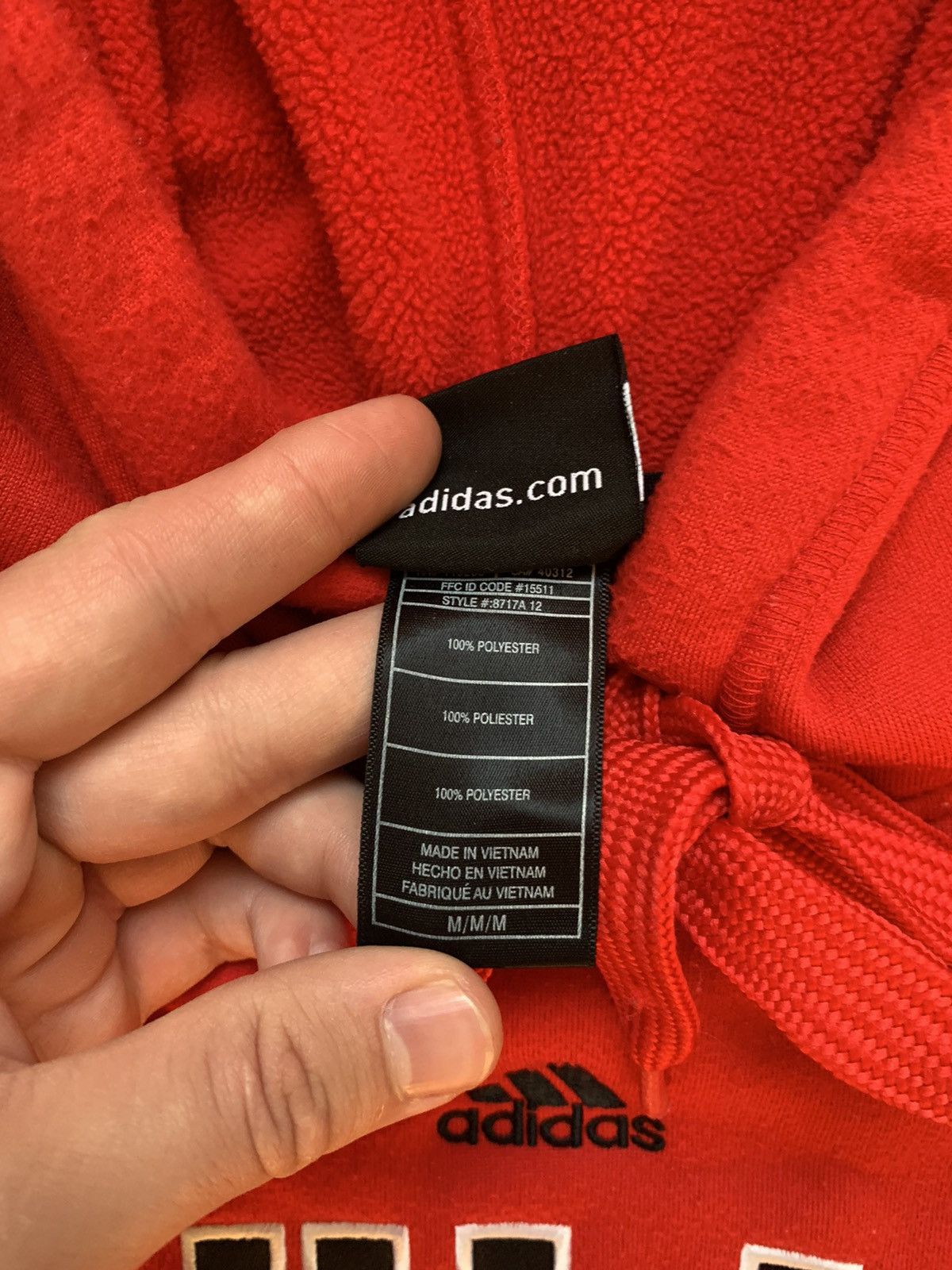 Vintage Chicago Bulls x Adidas Hoodie