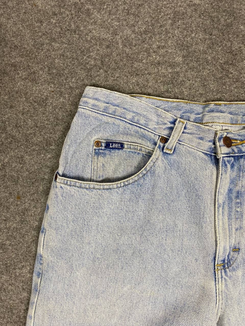 Lee vintage lee lightwash distressed denim Size US 32 / EU 48 - 8 Thumbnail