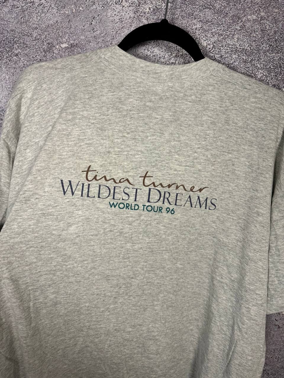 Band Tees × Vintage 90's Vintage Tina Turner 1996 World Tour Wildest Dreams Tee Size US XL / EU 56 / 4 - 15 Thumbnail