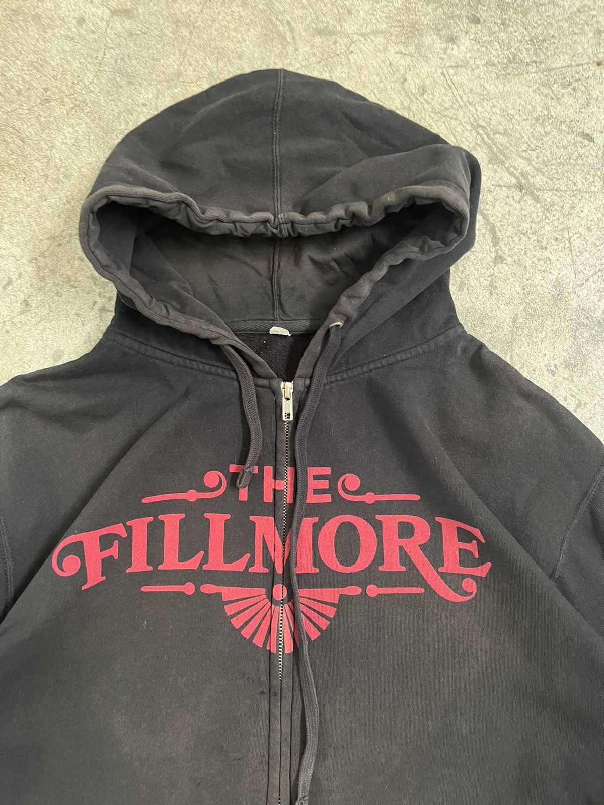 Vintage Vintage sun faded The Fillmore distressed zip up hoodie L Size US L / EU 52-54 / 3 - 3 Thumbnail