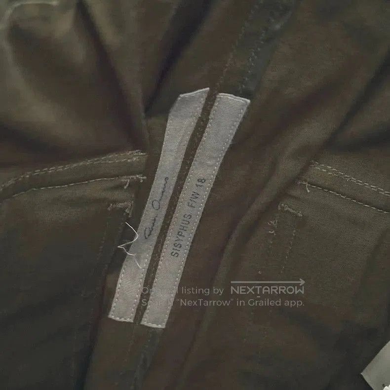 Rick Owens Rick Owens 18FW Cropped Cargo Pants. Size US 38 / EU 54 - 5 Thumbnail