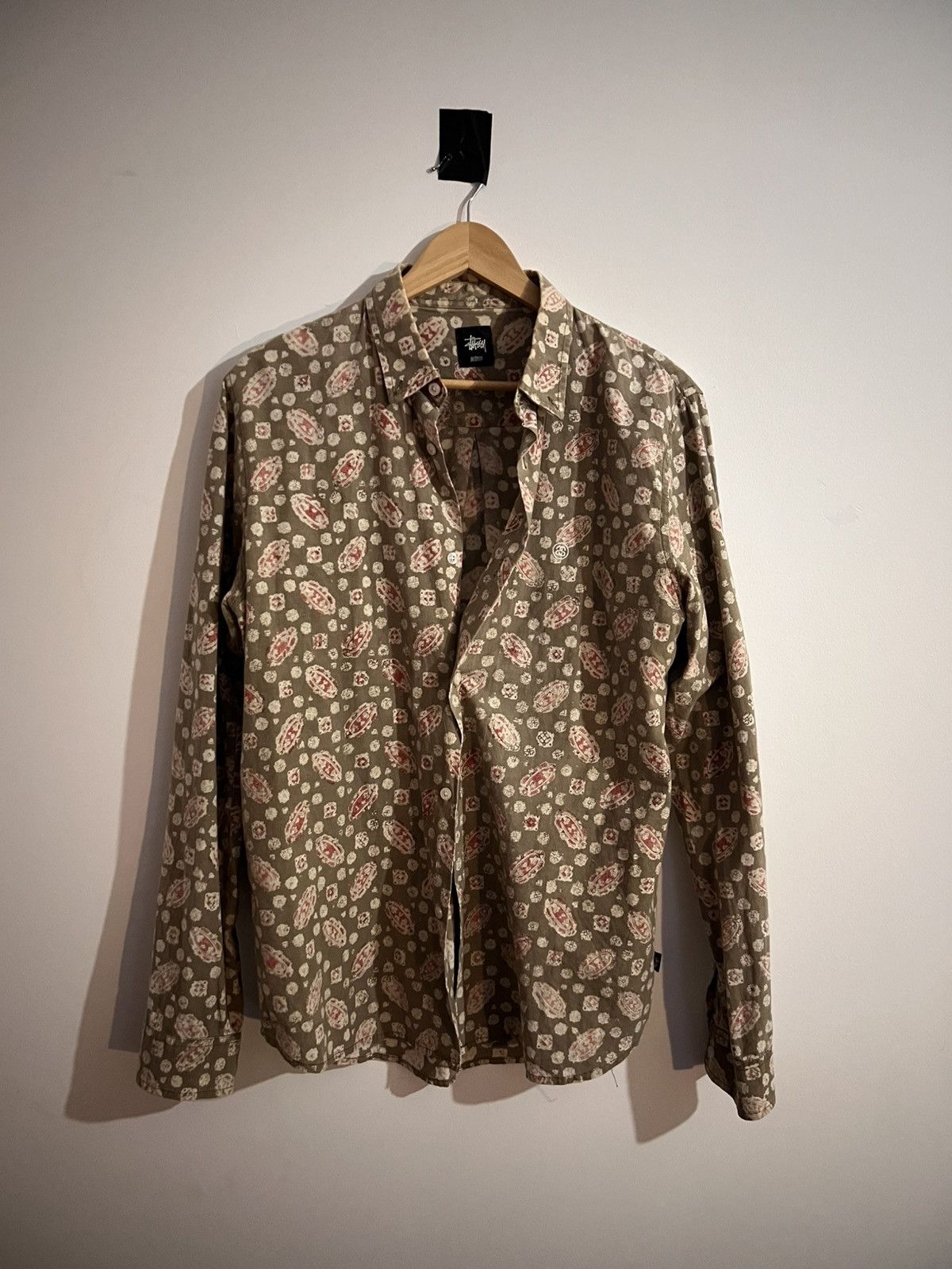 Stussy Stussy Japan Vintage Print Shirt Size US M / EU 48-50 / 2 - 2 Thumbnail