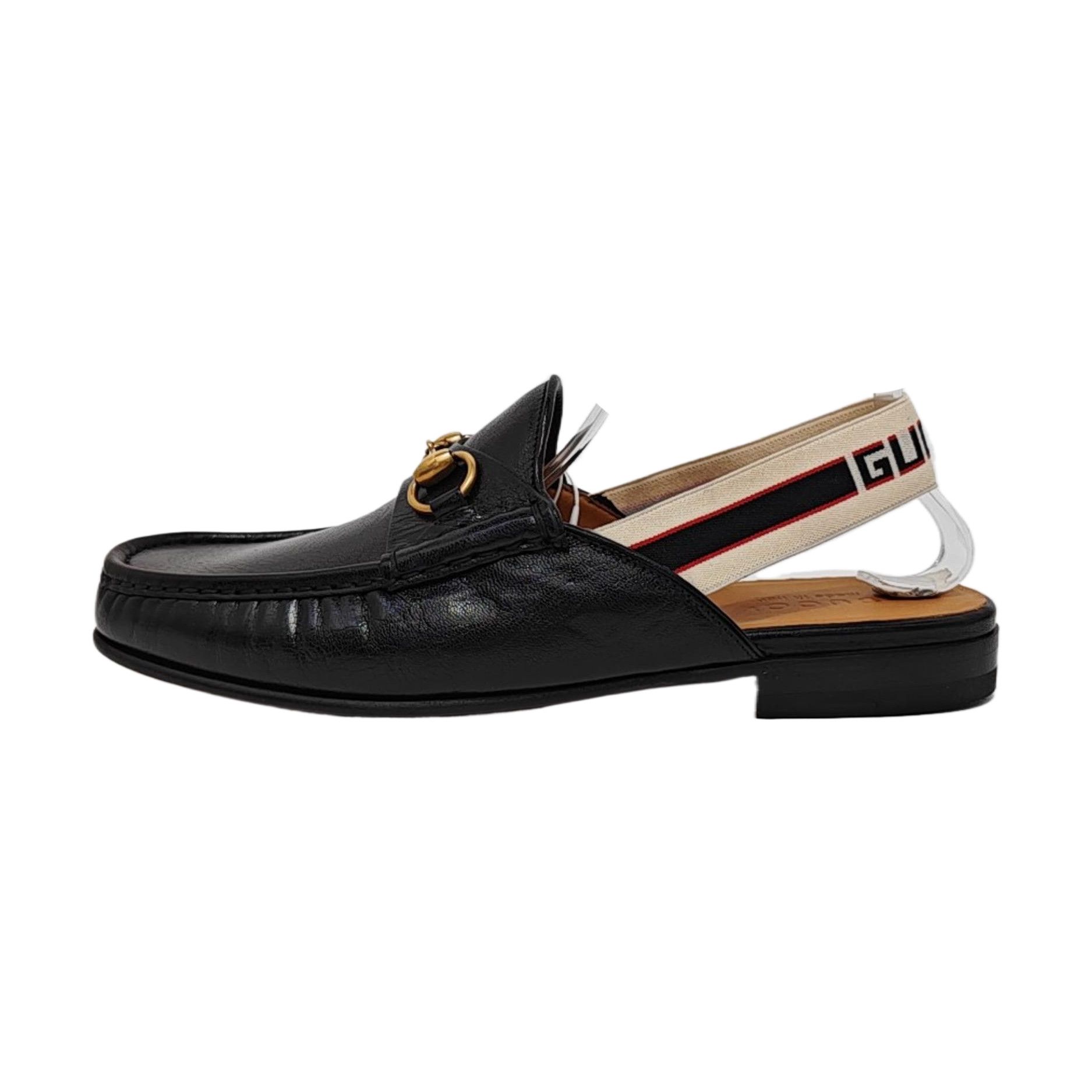 Gucci Gucci Leather Horsebit Slingback Sandals 9 Size US 10 / EU 43 - 1 Thumbnail