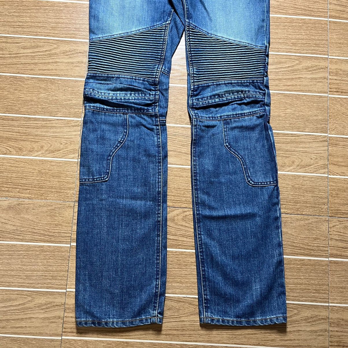 Maison MIHARA YASUHIRO Archive Miharayasuhiro Biker Denim Jeans Size US 32 / EU 48 - 3 Thumbnail