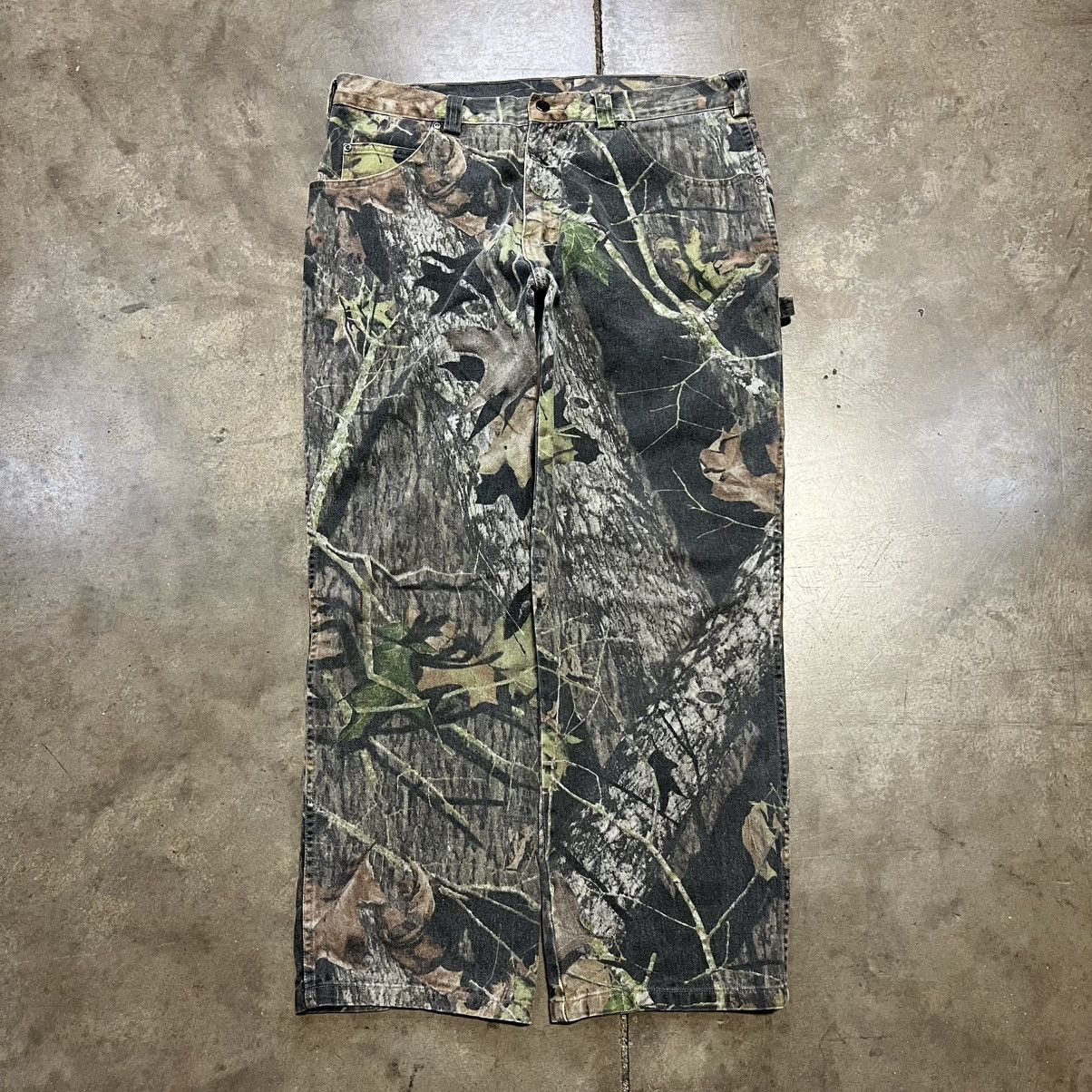 Vintage Vintage Camo Carpenter Pants Jeans Baggy Hunting Skater Y2K Size US 38 / EU 54 - 3 Thumbnail