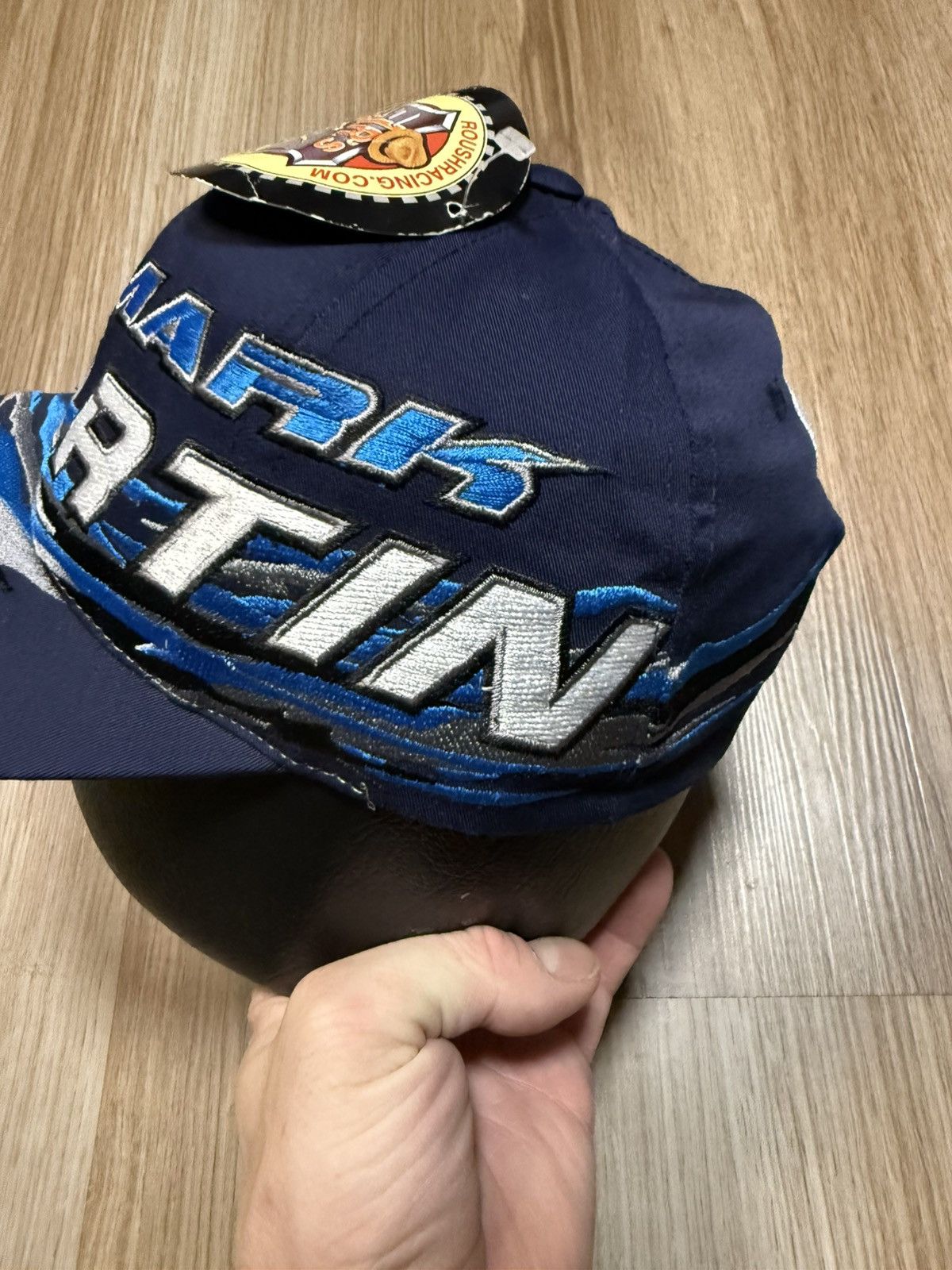 NASCAR Vintage Mark Martin Racing #6 NASCAR SnapBack Hat Cap Size ONE SIZE - 5 Thumbnail