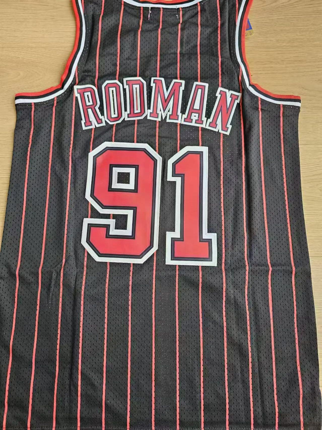 NBA Chicago Bulls #91 Dennis Rodman Jersey Size US M / EU 48-50 / 2 - 1 Thumbnail