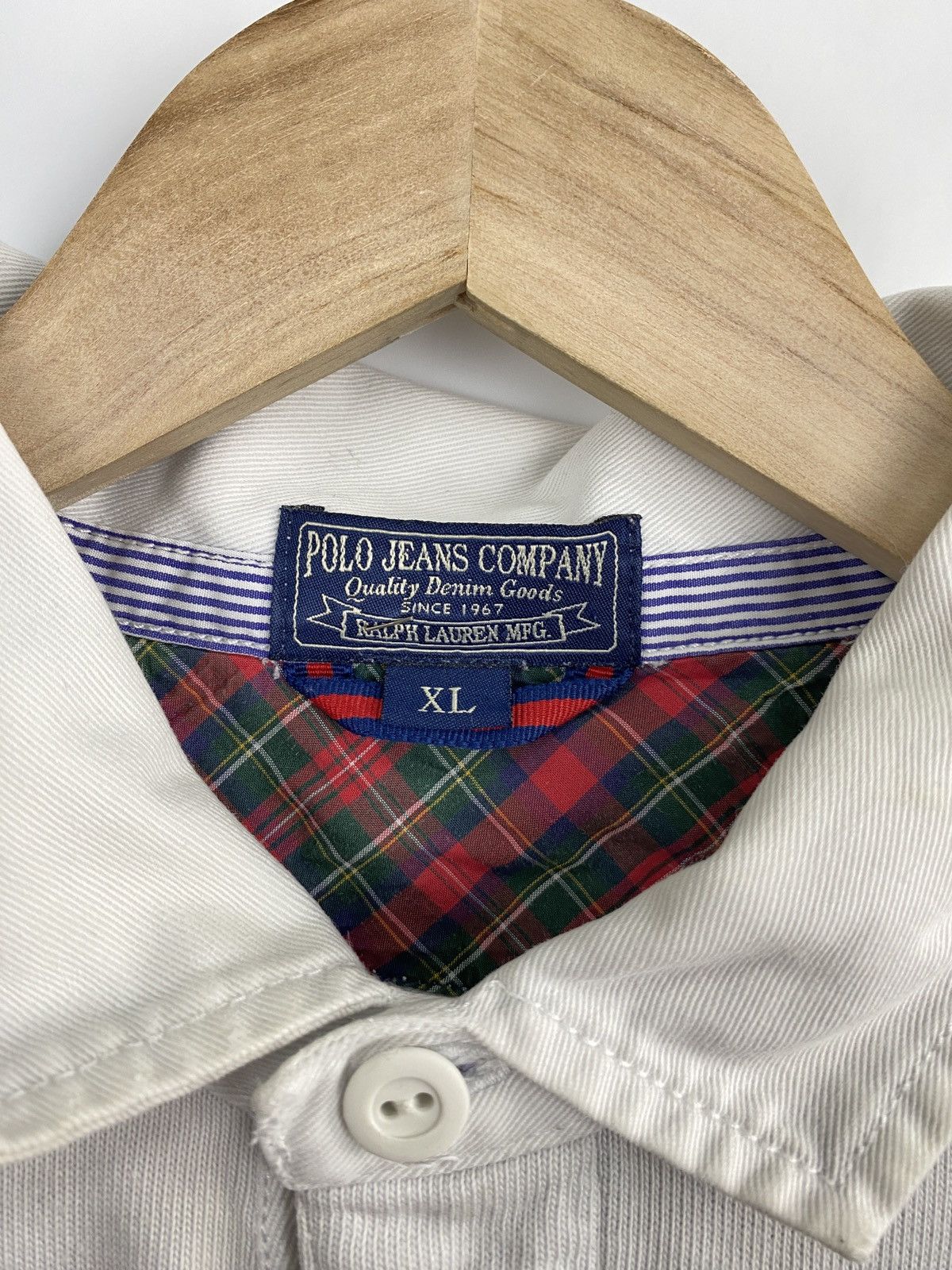 Polo Ralph Lauren 🏉 🇺🇸 Vintage Polo Ralph Lauren Rugby USA Flag Rare Retro Hype Size US XL / EU 56 / 4 - 5 Thumbnail