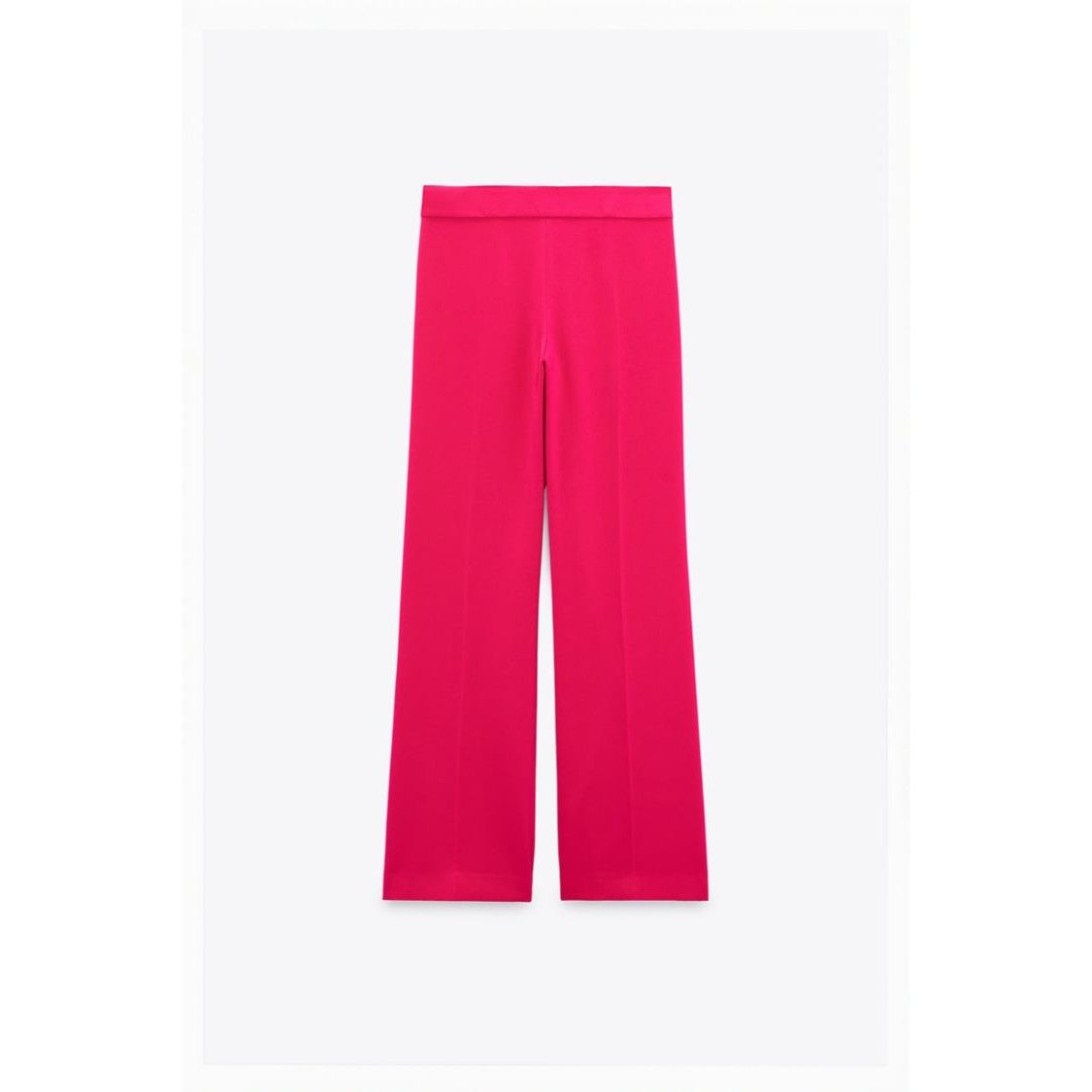 Zara Zara Fuchsia Flowy Pants Size 30" / US 8 / IT 44 - 6 Thumbnail
