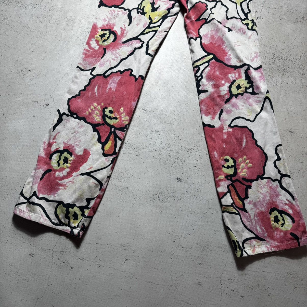 Roberto Cavalli 🔥rare🔥roberto cavalli flowers pants luxury flora print Size 27" / US 4 / IT 40 - 13 Thumbnail