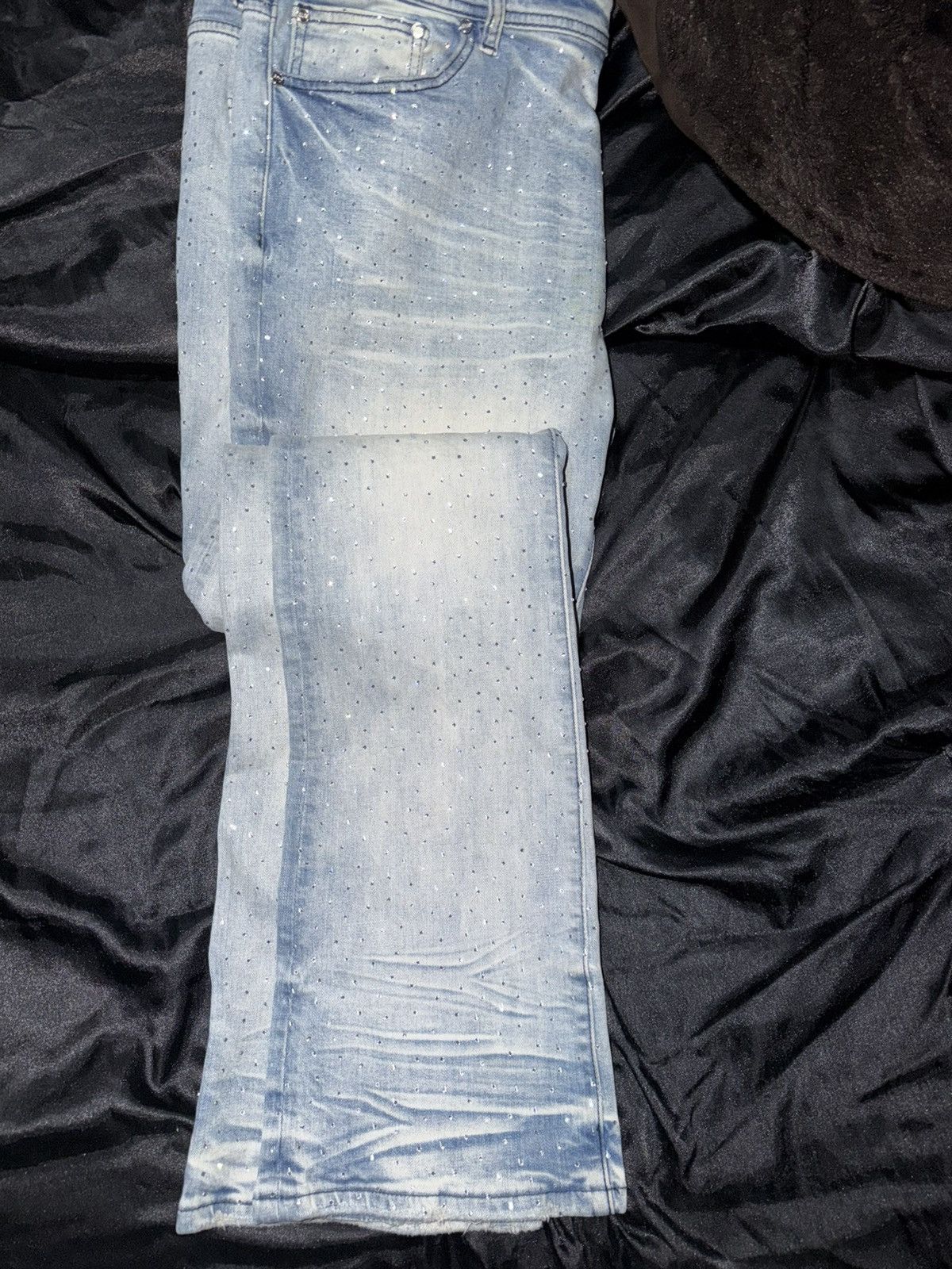 Other GFTD LA Rhinestone skinny jeans Size US 40 / EU 56 - 4 Thumbnail