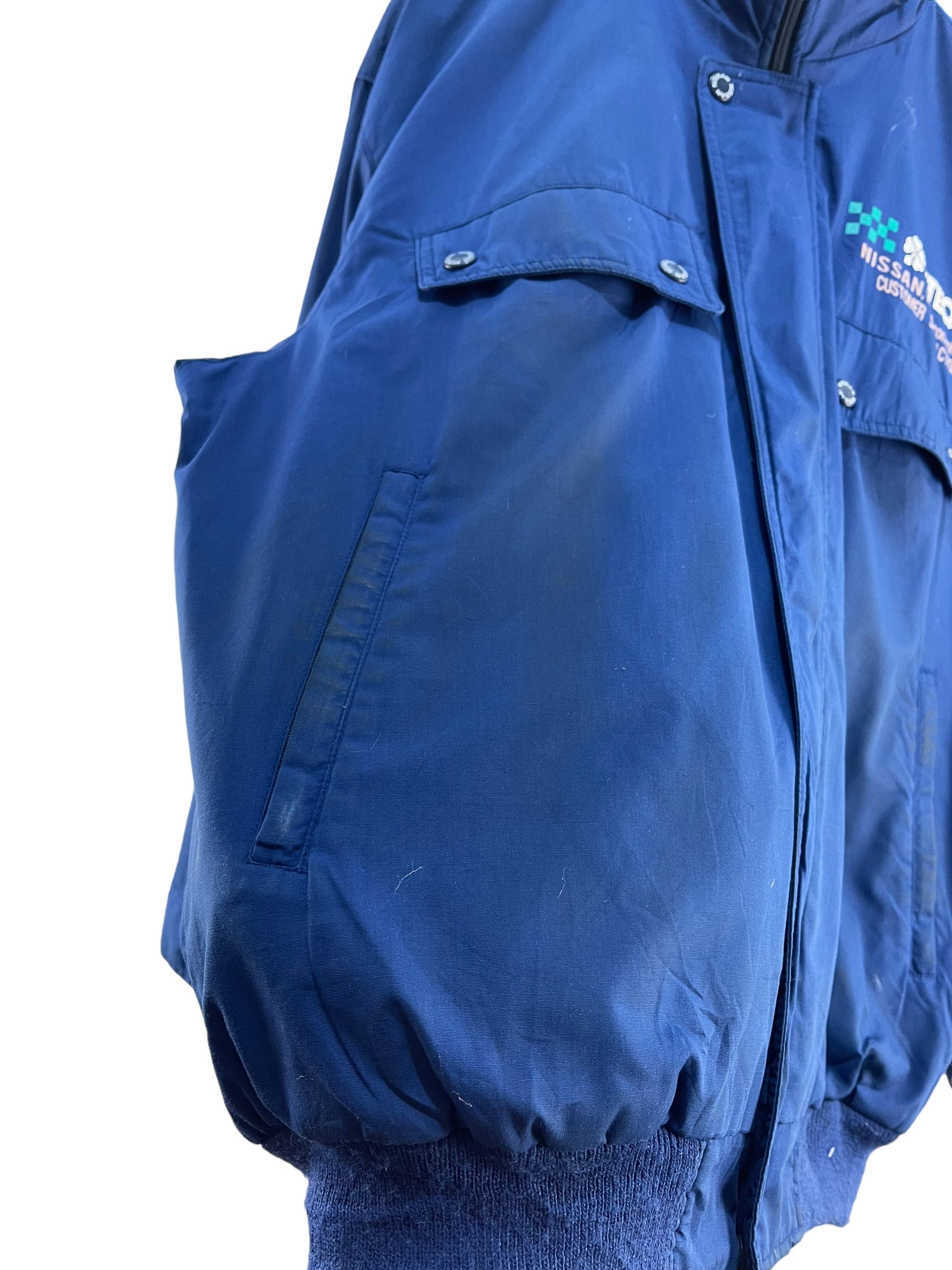 Nissan Vintage Nissan Racing Bomber Jacket Size US L / EU 52-54 / 3 - 9 Thumbnail