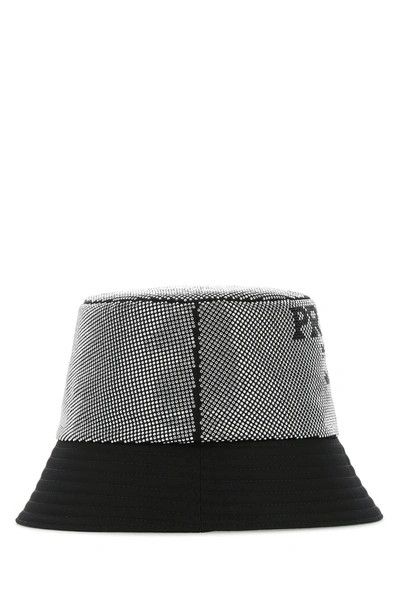 Prada o1mt1gz0225 Size: OS / Bucket Hat / Cap in Black/Silver Size ONE SIZE - 2 Thumbnail