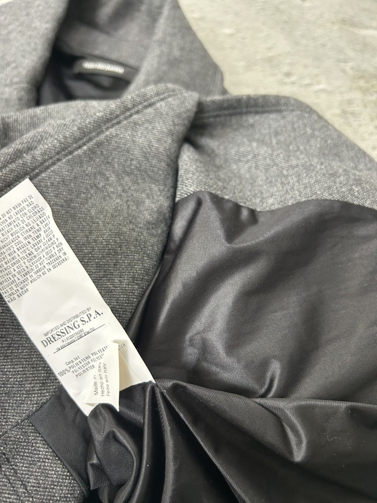 plein sud Plein Sud Jeanius Wool Blazer grey Size M / US 6-8 / IT 42-44 - 6 Thumbnail