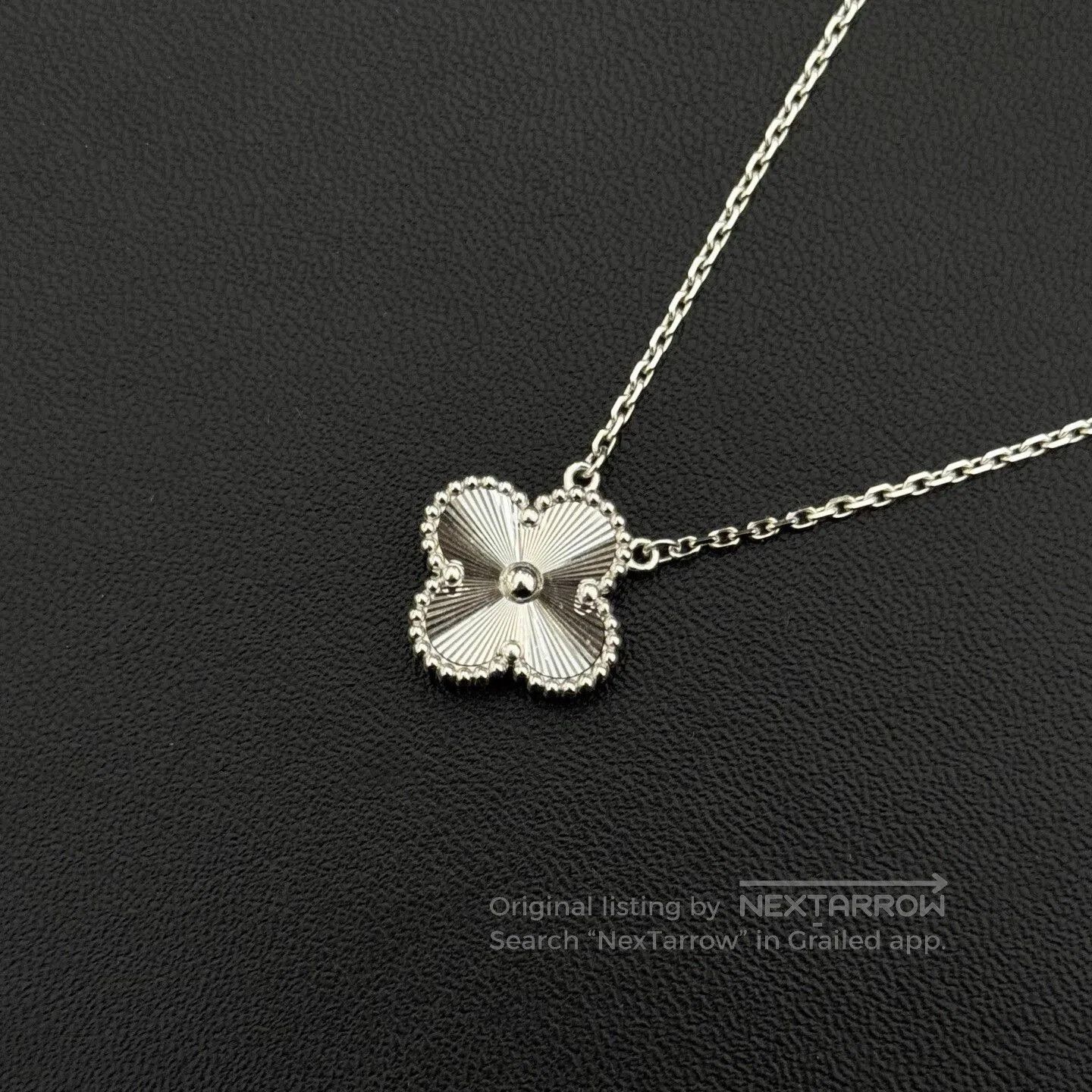 Van Cleef & Arpels Van Cleef & Arpels Platinum Laser Necklace. Size ONE SIZE - 1 Thumbnail
