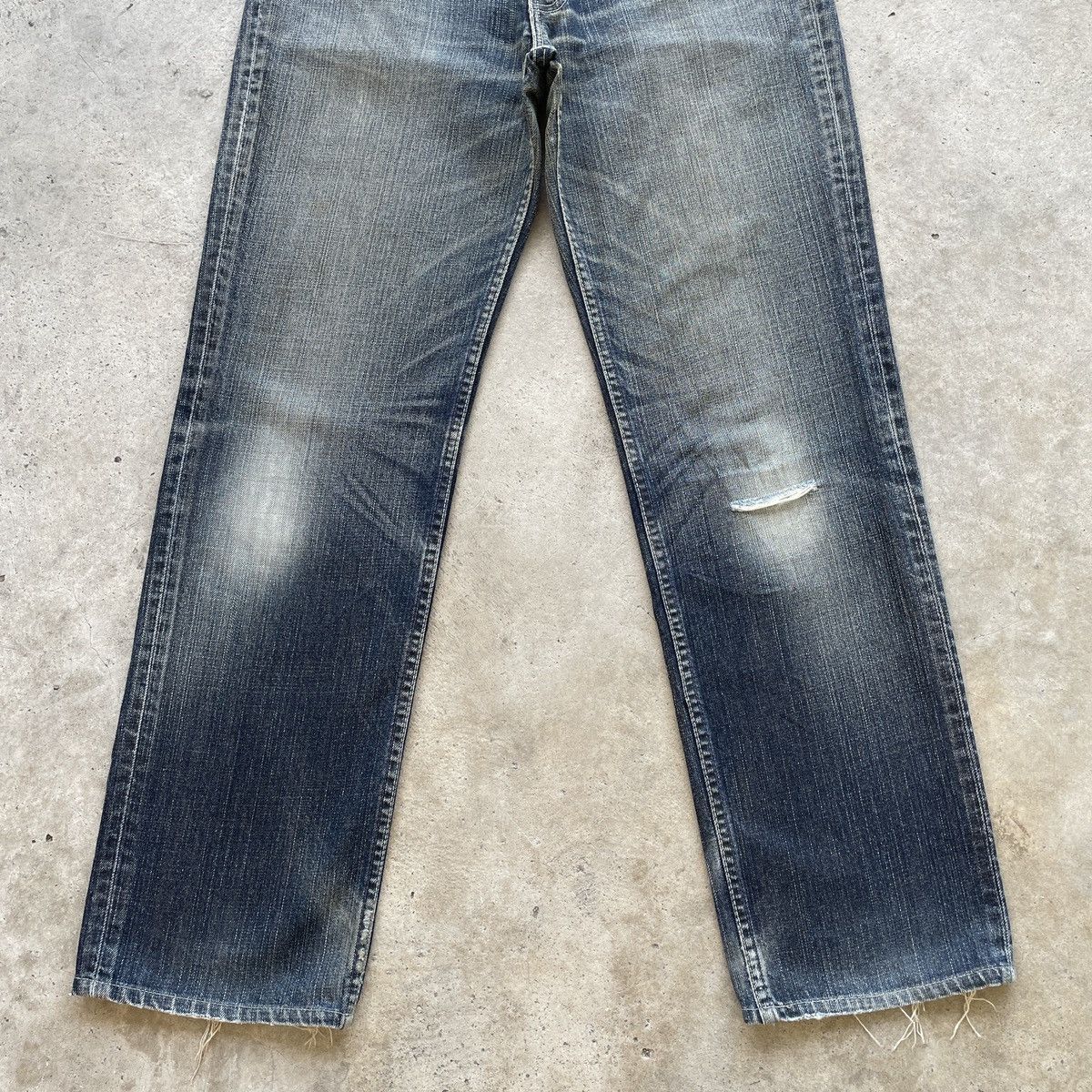Jean × Levi's × Vintage Vintage Levi’s Faded Jeans Pants Denim W32x31.5 Size US 32 / EU 48 - 4 Thumbnail