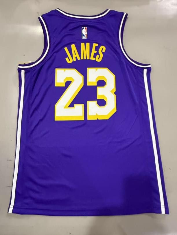NBA Los Angeles Lakers 23 LeBron James Jersey 2026 Size US XL / EU 56 / 4 - 1 Thumbnail