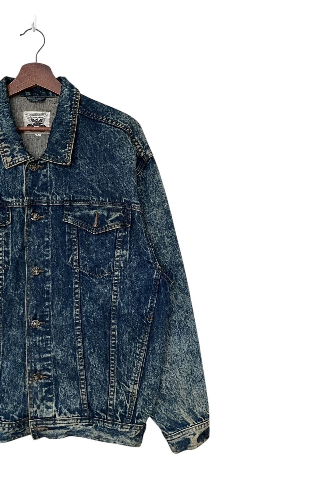 Vintage Vintage Brand Berkshine Denim Jacket 1990s Size US L / EU 52-54 / 3 - 6 Thumbnail